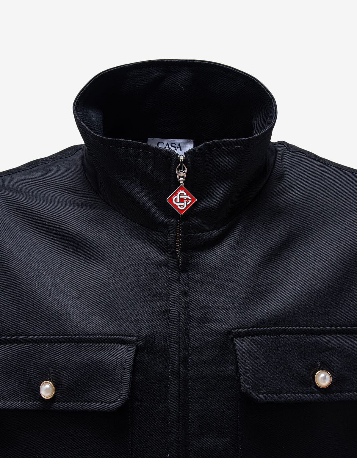 Casablanca Black Workwear Shacket - 3