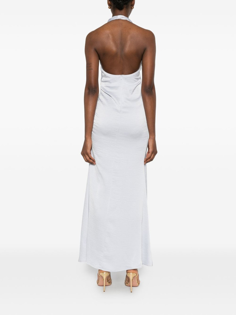 V-neck maxi dress 4