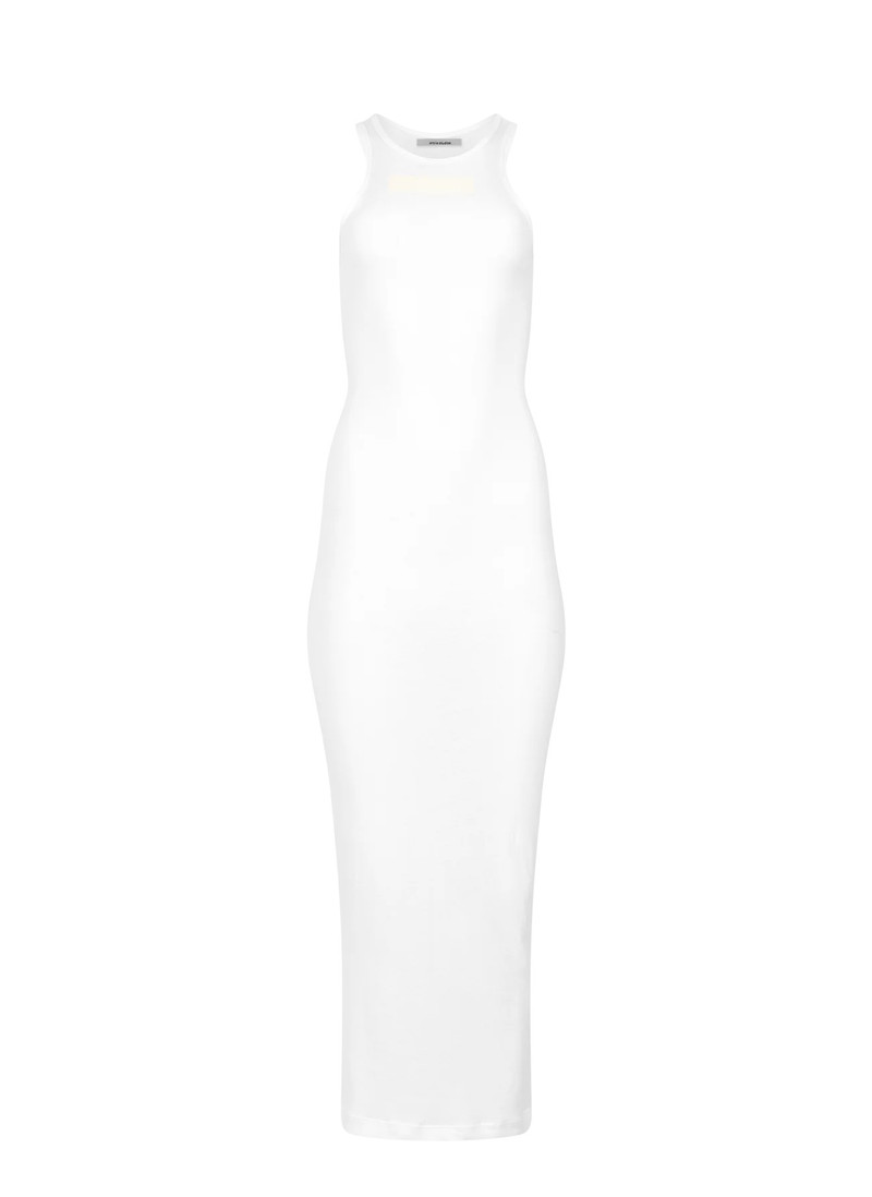 MIDI MUSCLE TANK WHITE 1
