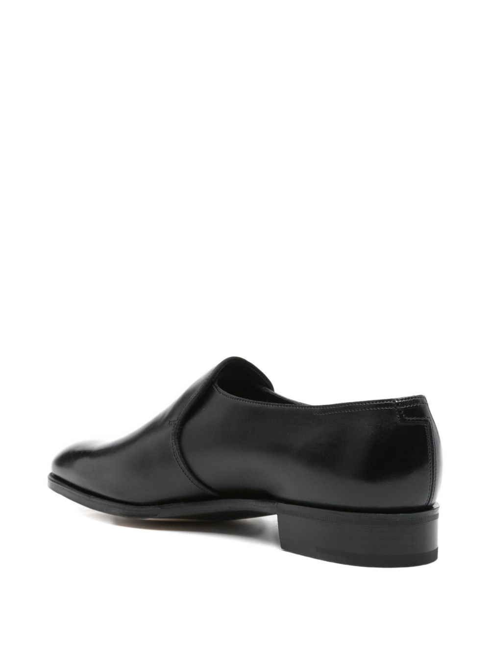 leather slip-on shoes - 3