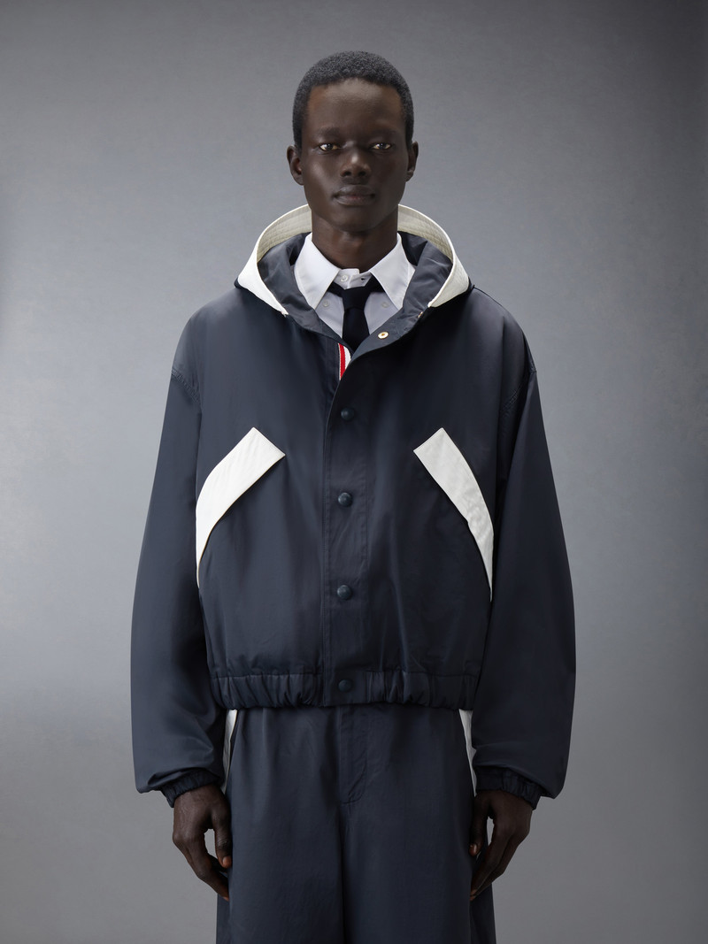 Thom Browne POLY TECH CROPPED PARKA outlook