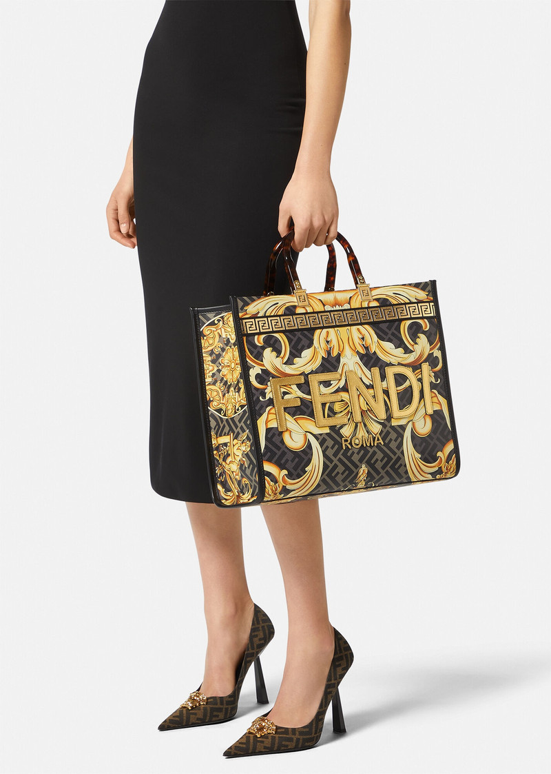 FENDI Fendace Sunshine Tote Bag outlook