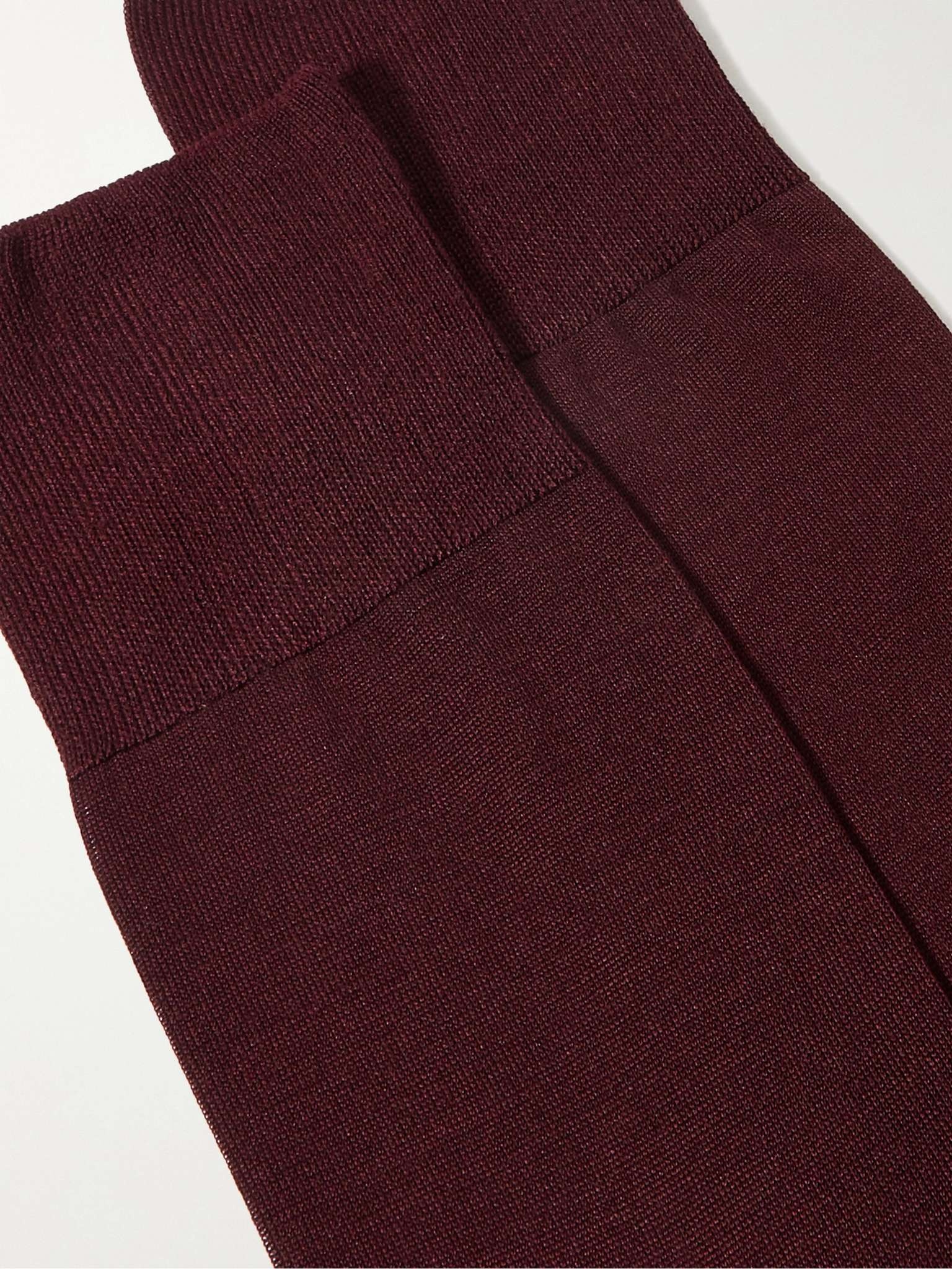 Airport Virgin Wool-Blend Socks - 3