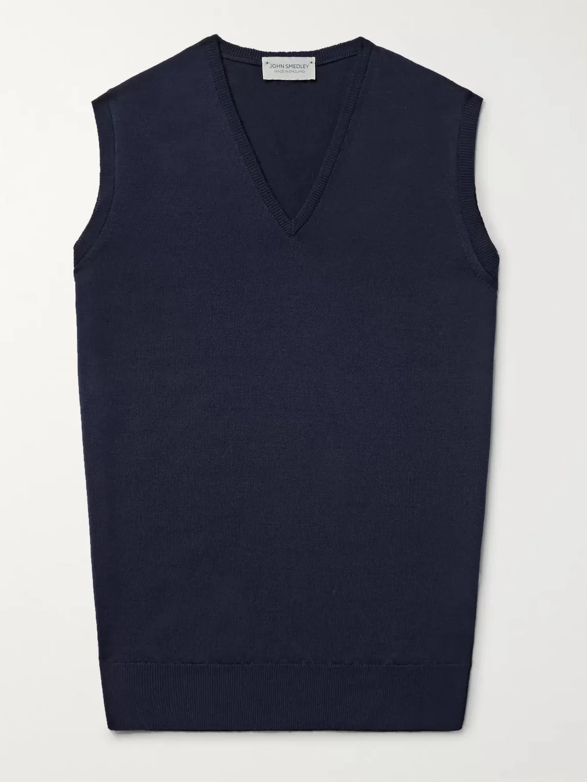 Hadfield Slim-Fit Merino Wool Sweater Vest - 1