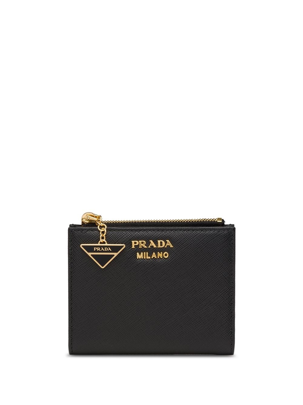 logo-plaque top-zip wallet - 1