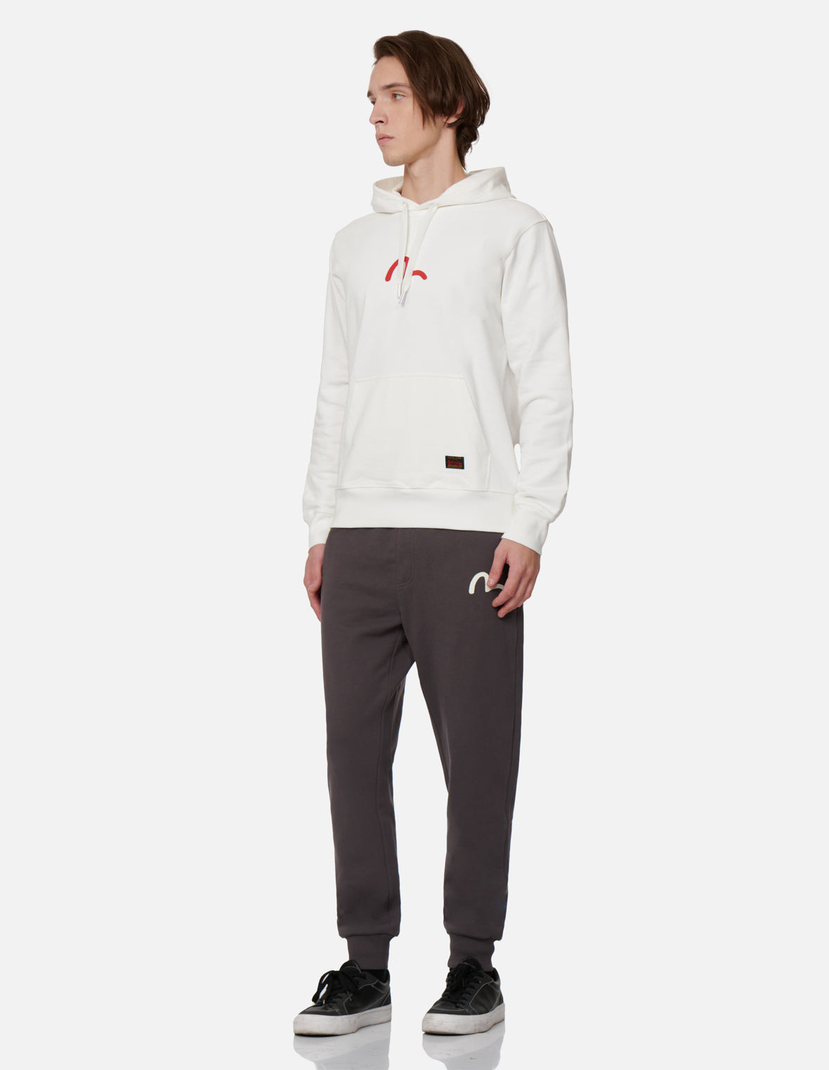 SEAGULL PRINT HOODED SWEATSHIRT - 3