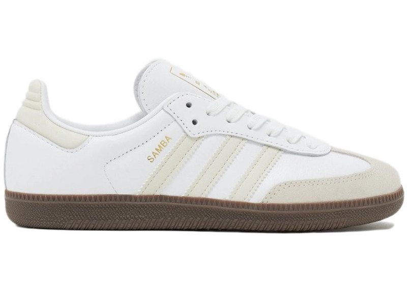 adidas Samba 화이트 반토 (여자) 1