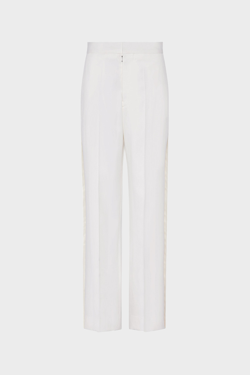 Wool Tuxedo Trousers 1