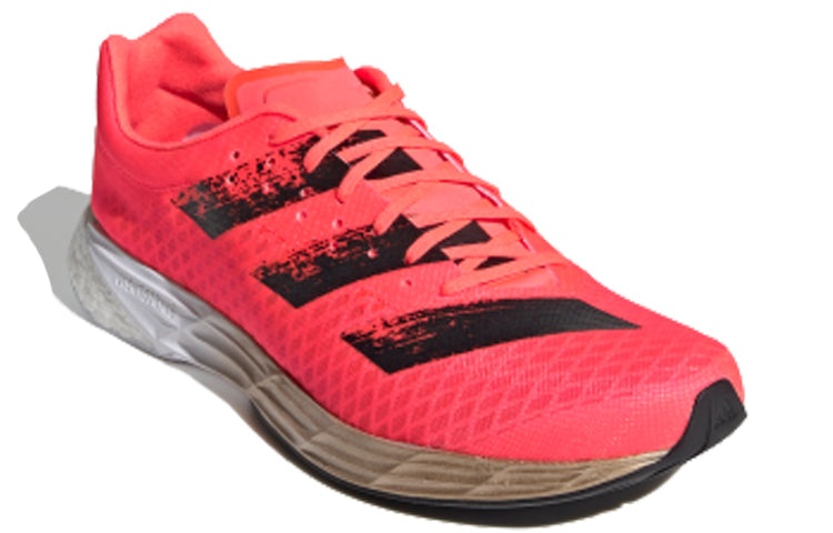 NEW adidas Mens Adizero Pro Running Shoes Signal Pink Core Black Size  11 FW9240 adidas adidas Adizero Pro  main image 2