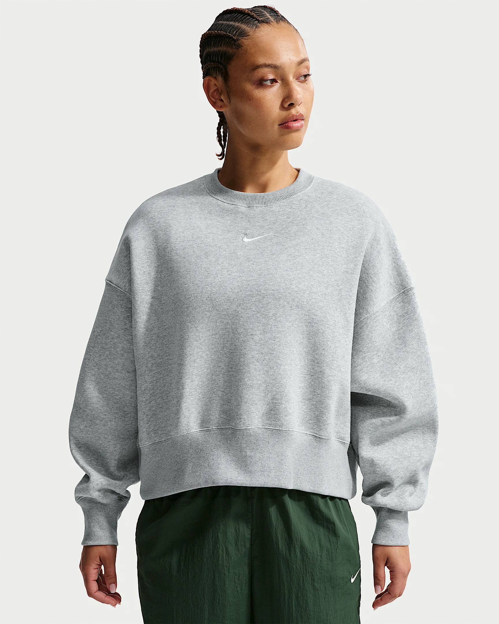 Nike Sportswear Phoenix Fleece Women's Over-Oversized Crew-Neck Sweatshirt - 1