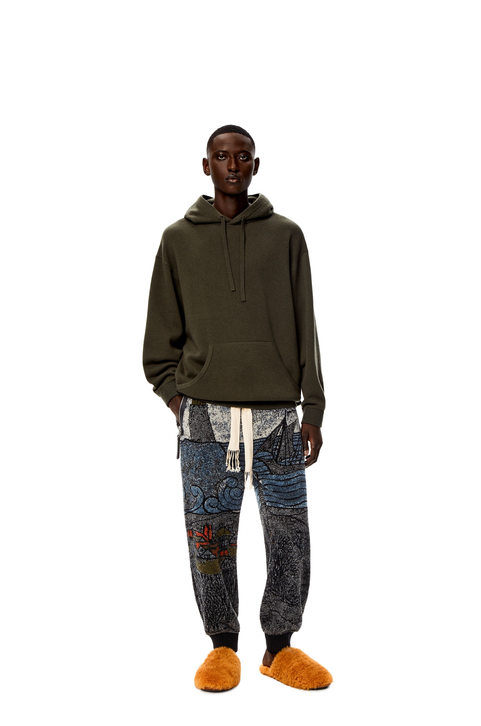 Lighthouse trousers in jacquard fleece - 2
