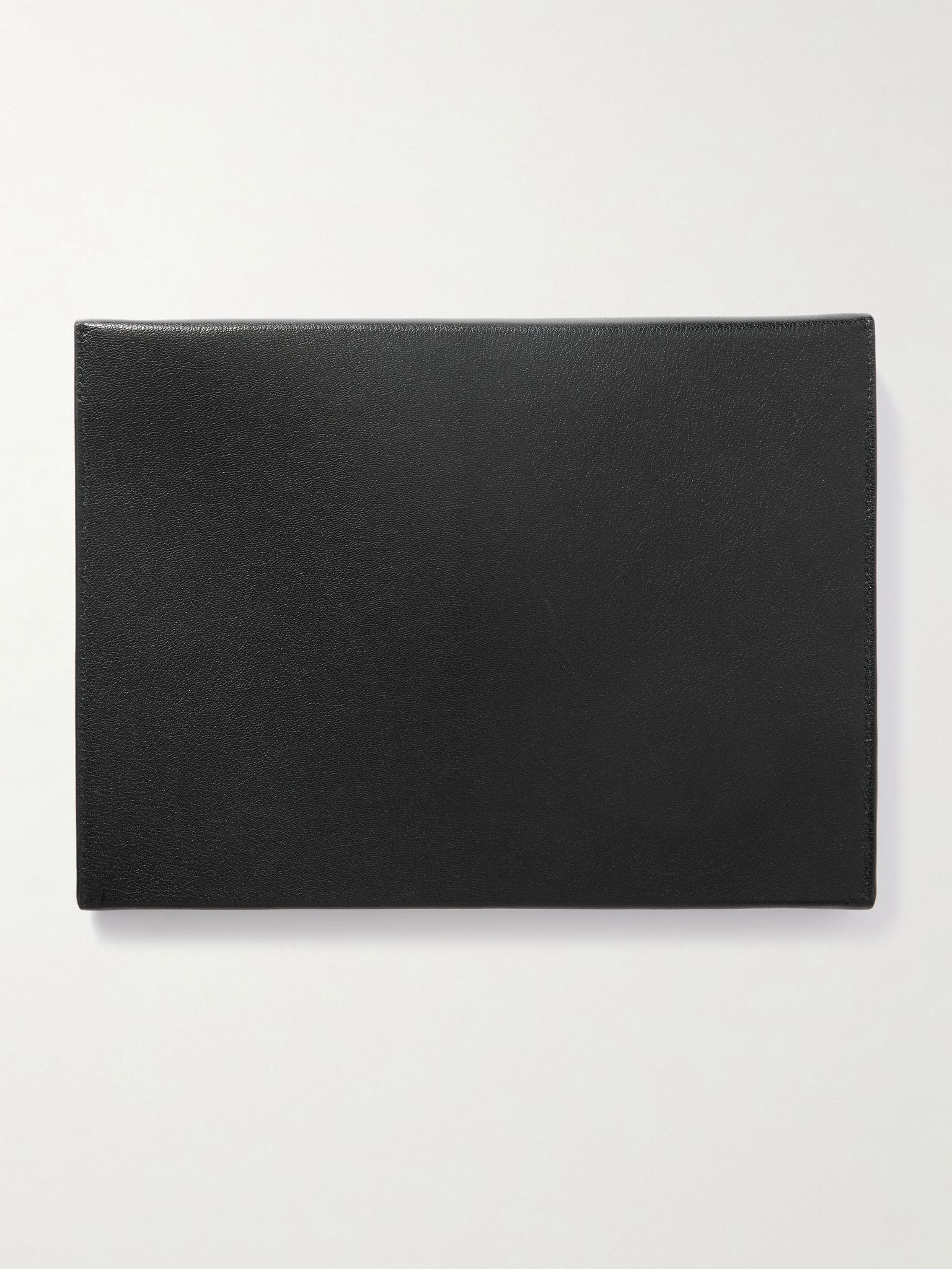 Full-Grain Leather Pouch Black - 3