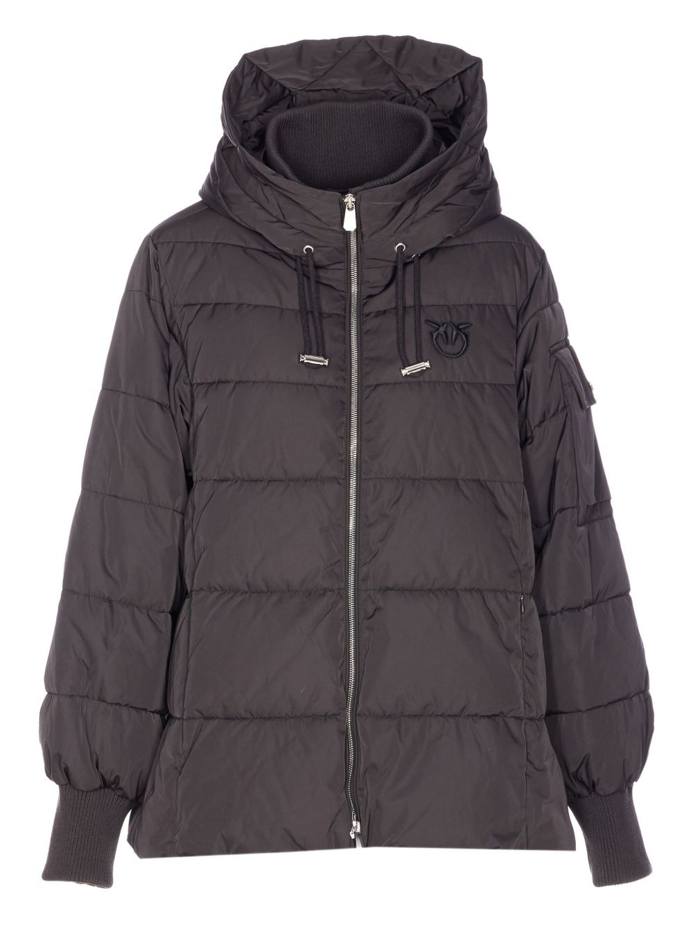 hooded puffer jacket - 1