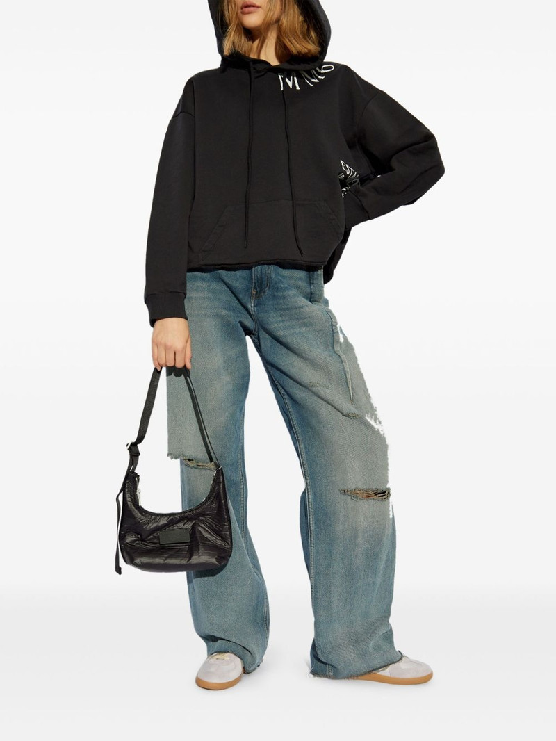 MM6 Maison Margiela logo-print hoodie outlook