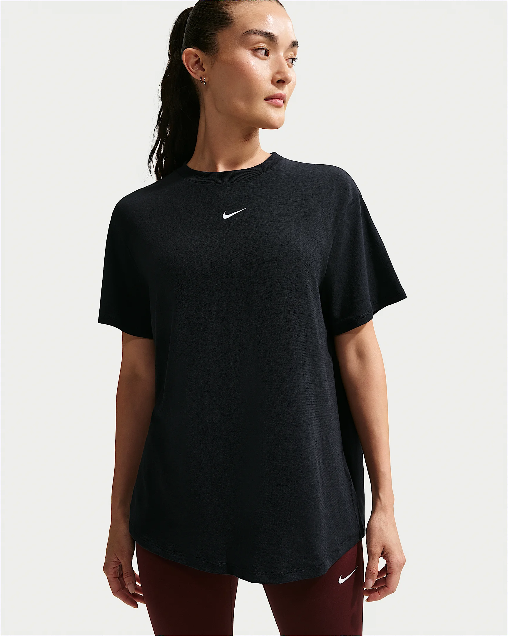 Nike One Relaxed Women's Dri-FIT Short-Sleeve Top - 1