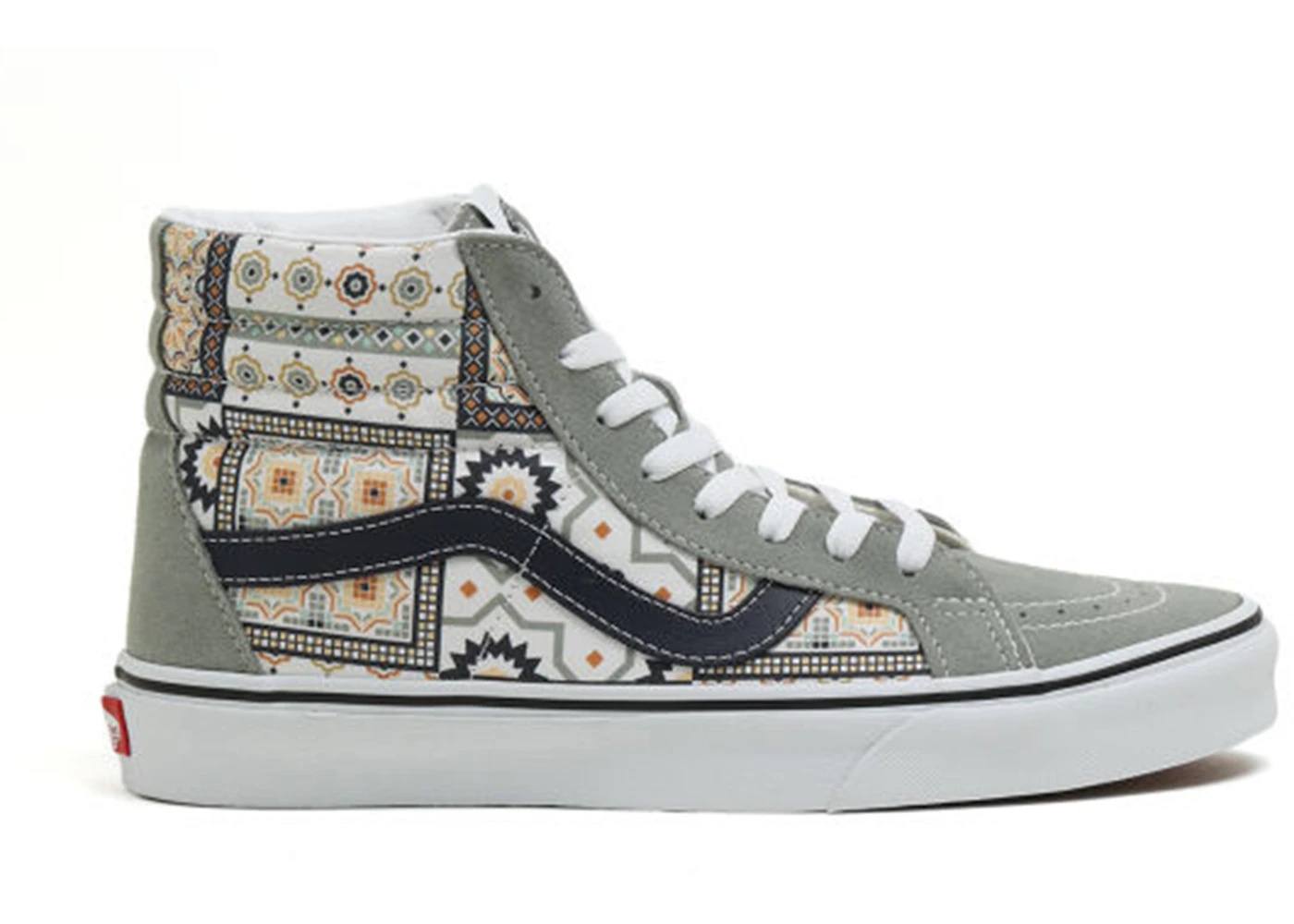 Vans Sk8-Hi Reissue Morocccan Tile Dark Khaki - 1