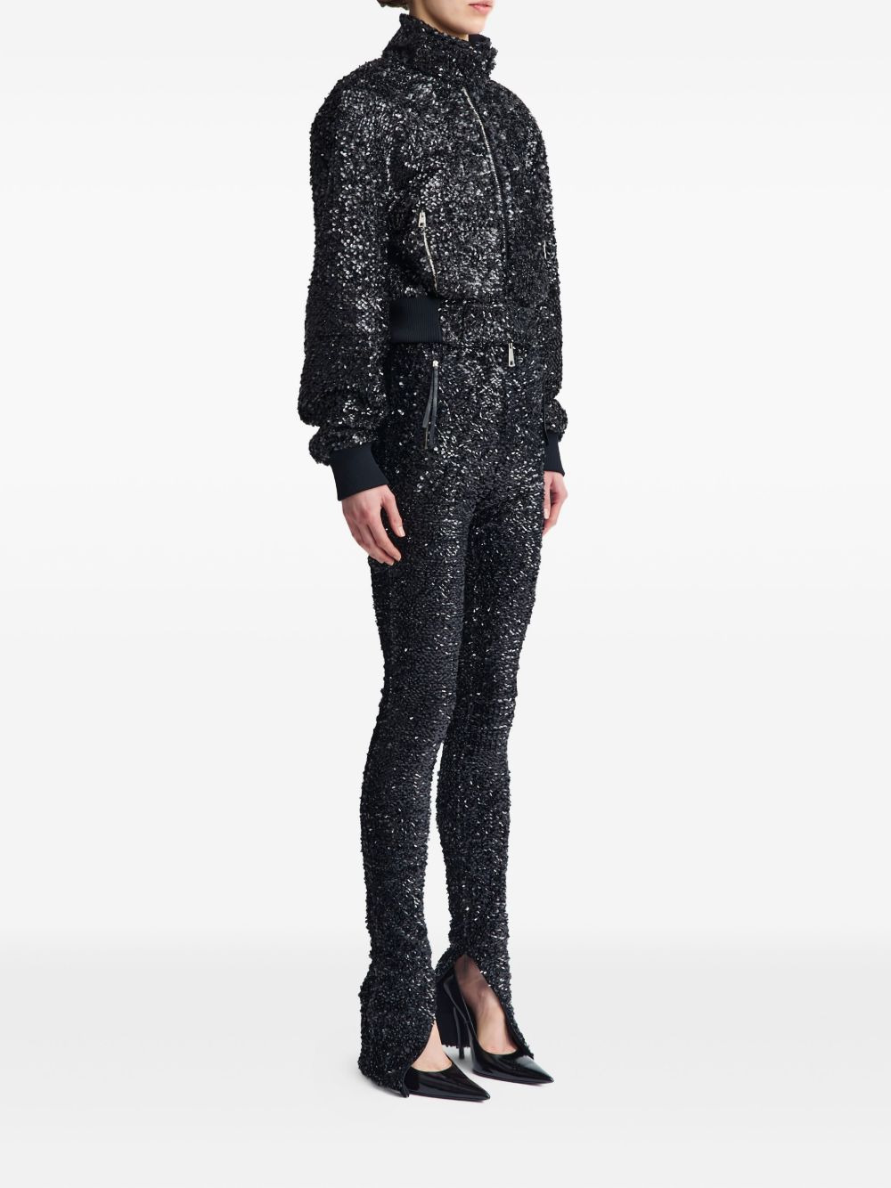 Azra sequin-embellished trousers - 3