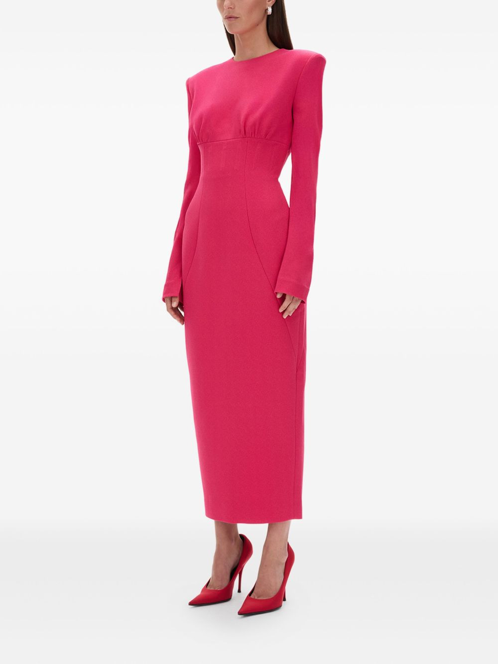 Dover long-sleeve maxi dress - 3
