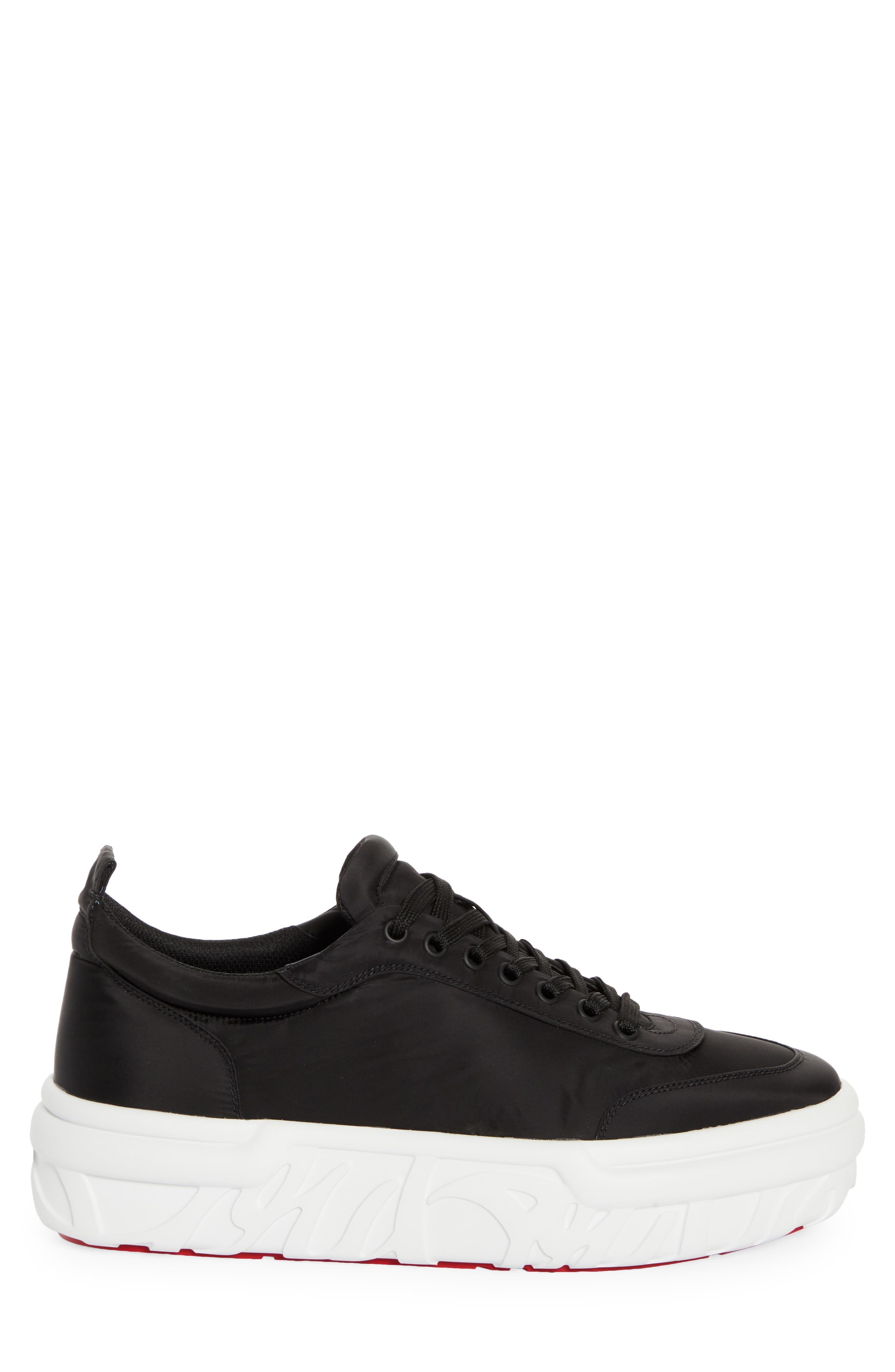 Christian Louboutin Choukario Platform Sneaker in Black at Nordstrom - 3