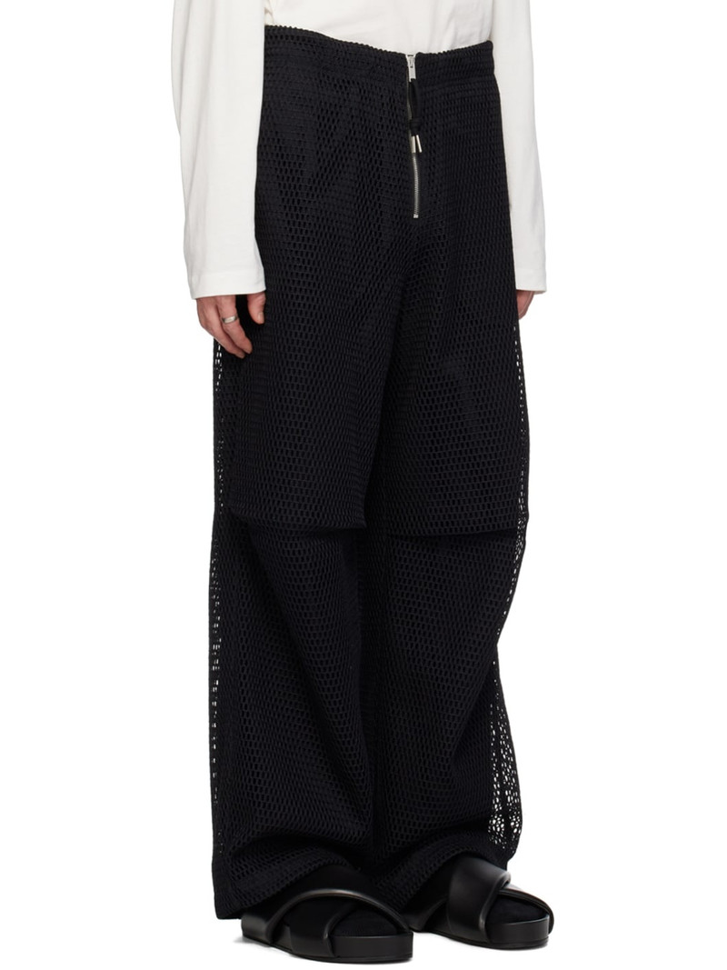 Jil Sander Black Layered Trousers outlook