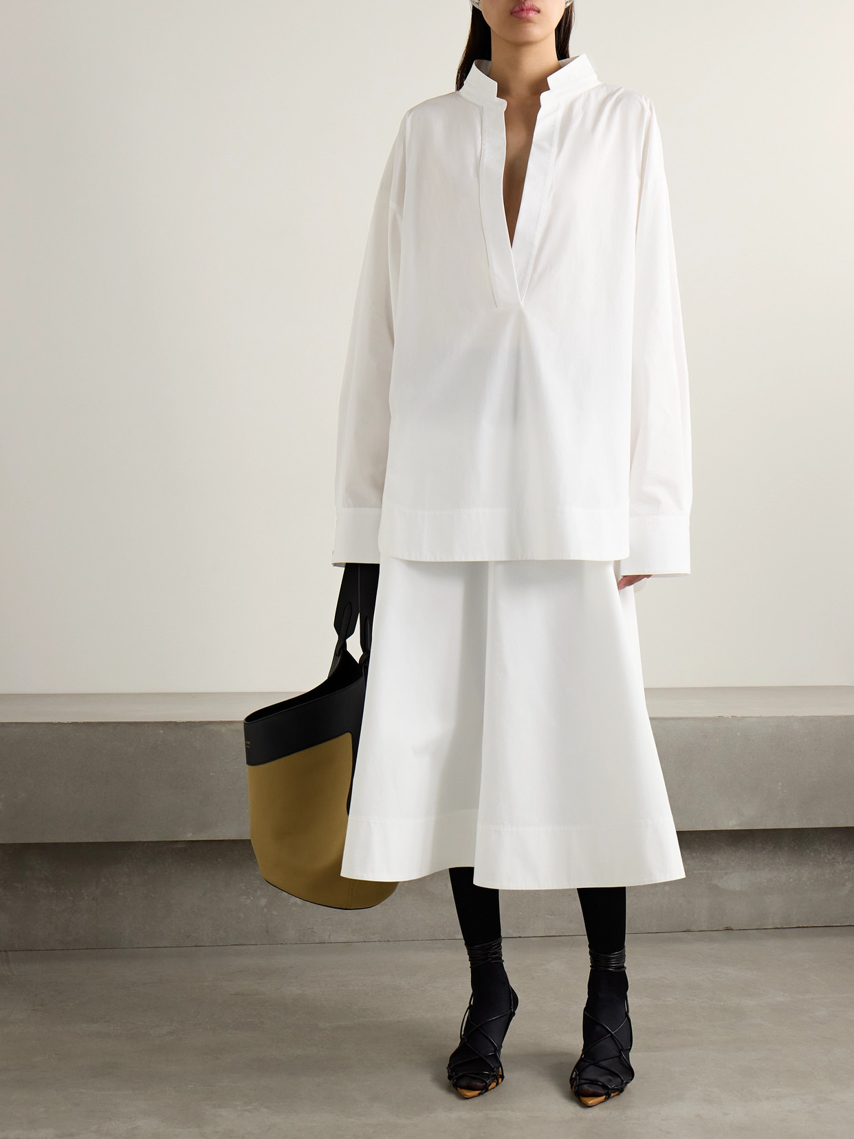 Tito Oversized Cotton-poplin Shirt - 2