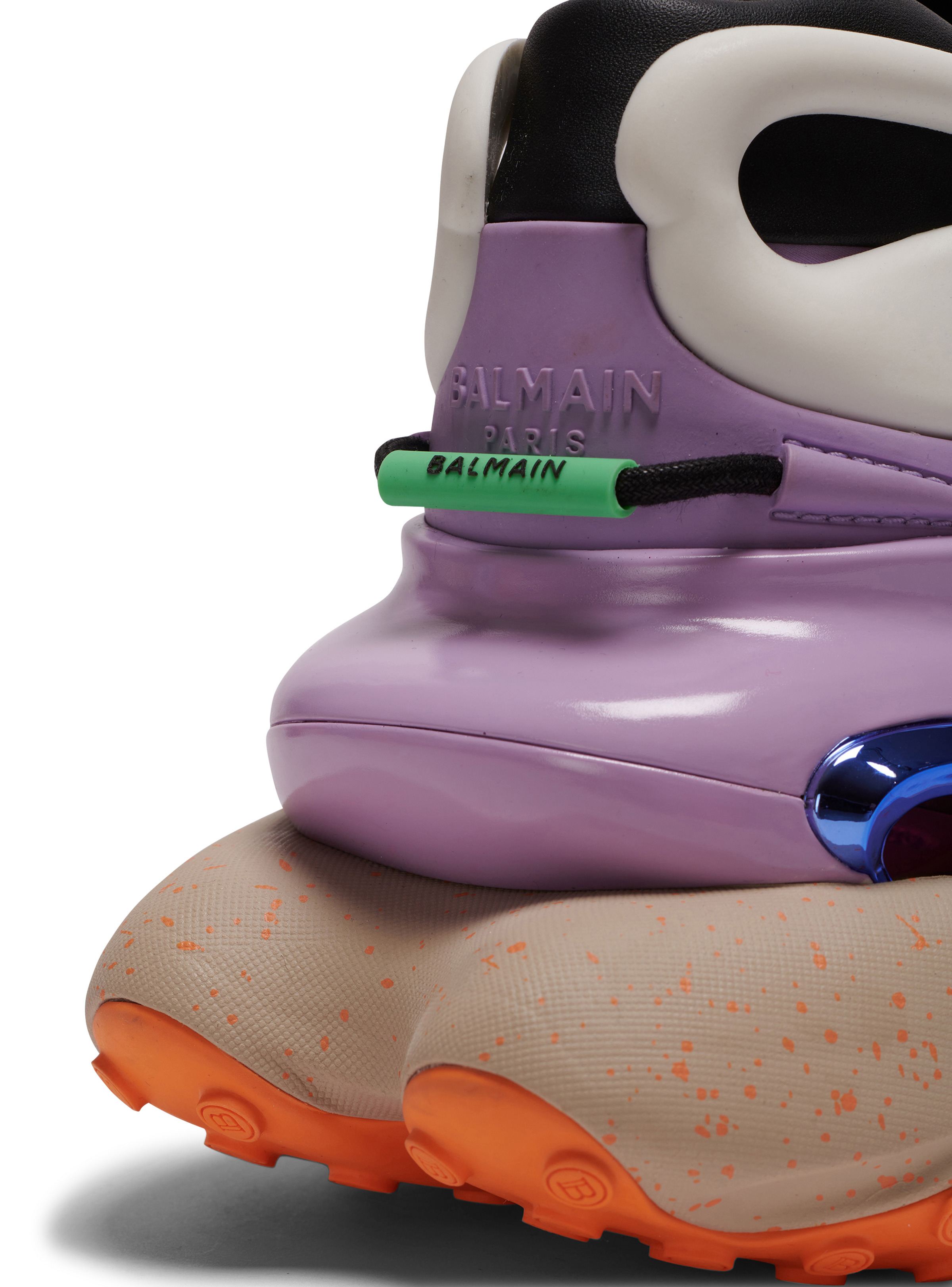 Unicorn low-top sneakers in neoprene and leather - 7