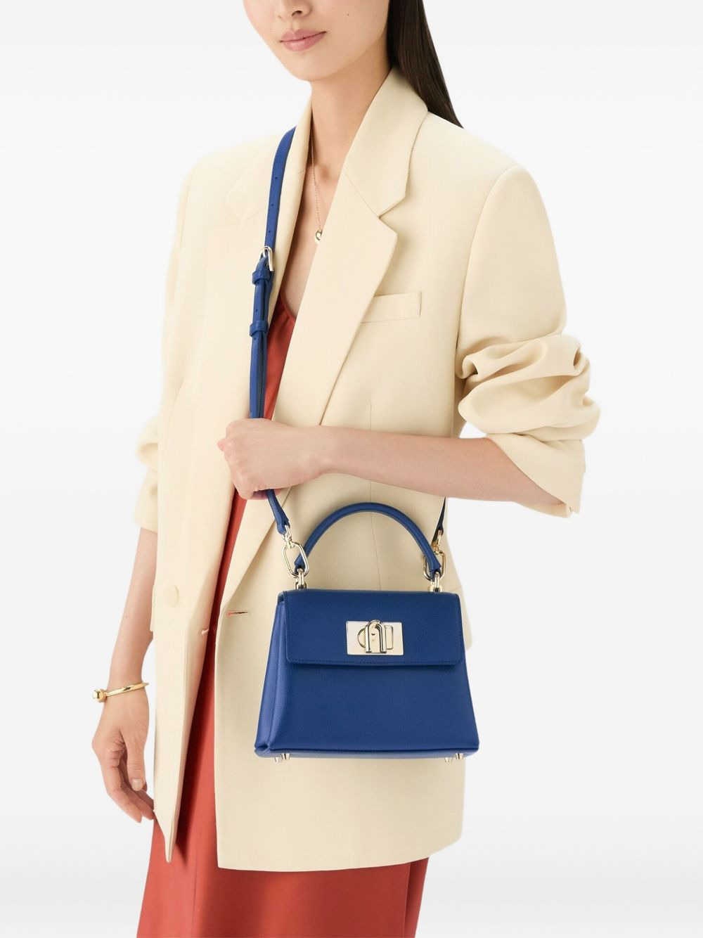 small top-handle satchel bag - 2