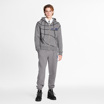 Louis Vuitton LVxNBA Cashmere Felpa Zip-Through Hoodie outlook