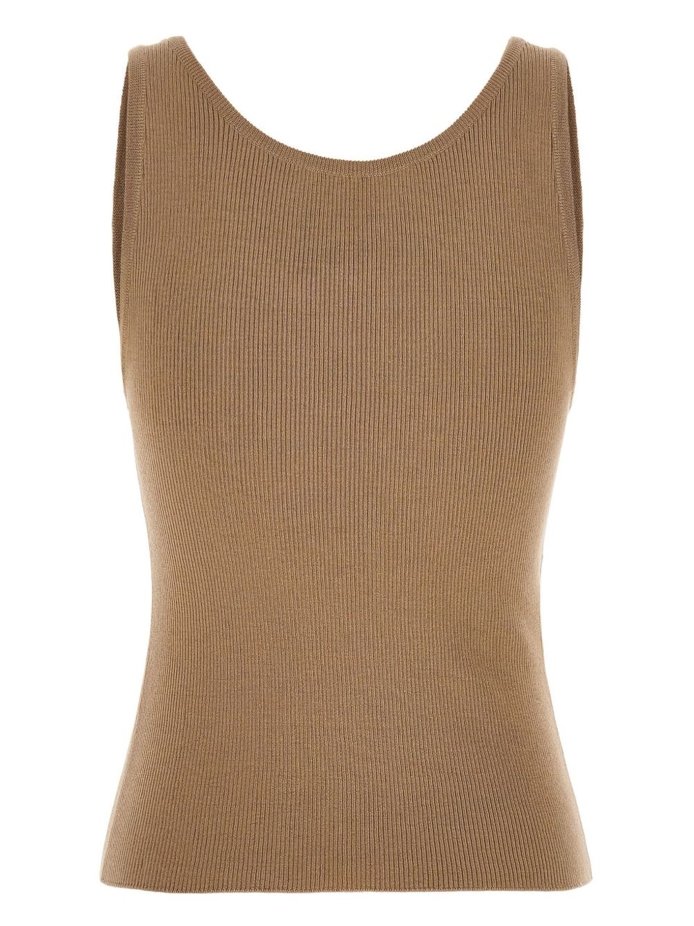 ribbed tank top - 2