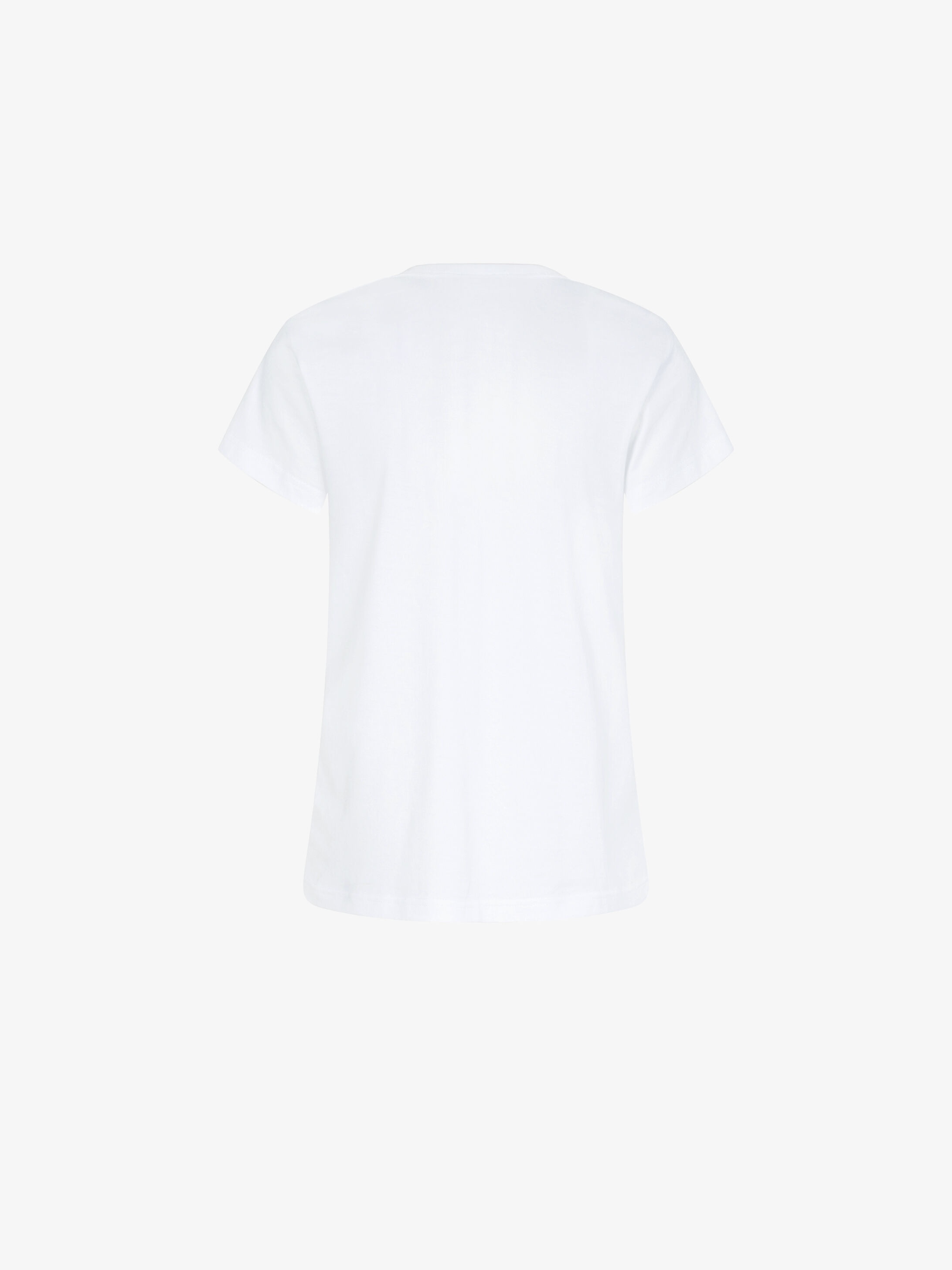 GIVENCHY slim fit crystals embroidered t-shirt - 4