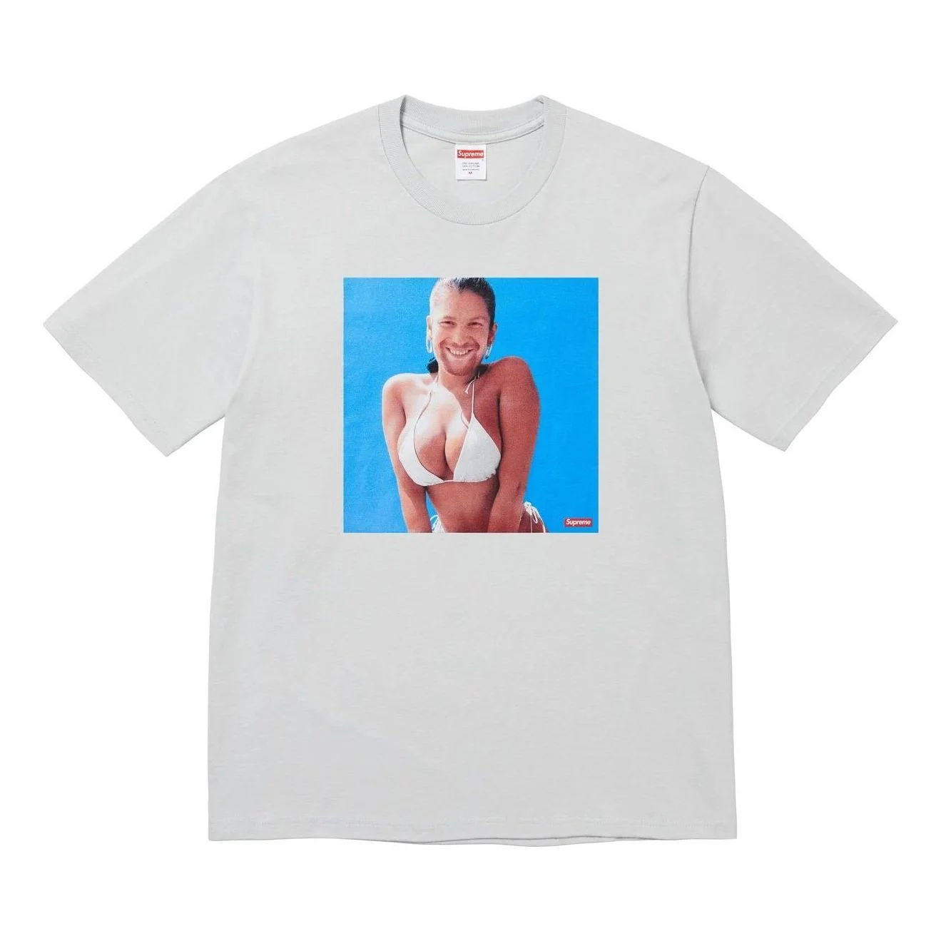 Supreme x Aphex Twin Windowlicker T-Shirt 'Cement' SS25T1-CEMENT - 1