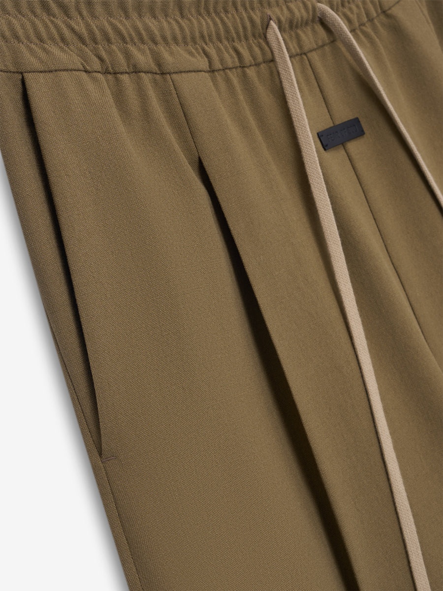 Wool Wide Leg Pant - 3