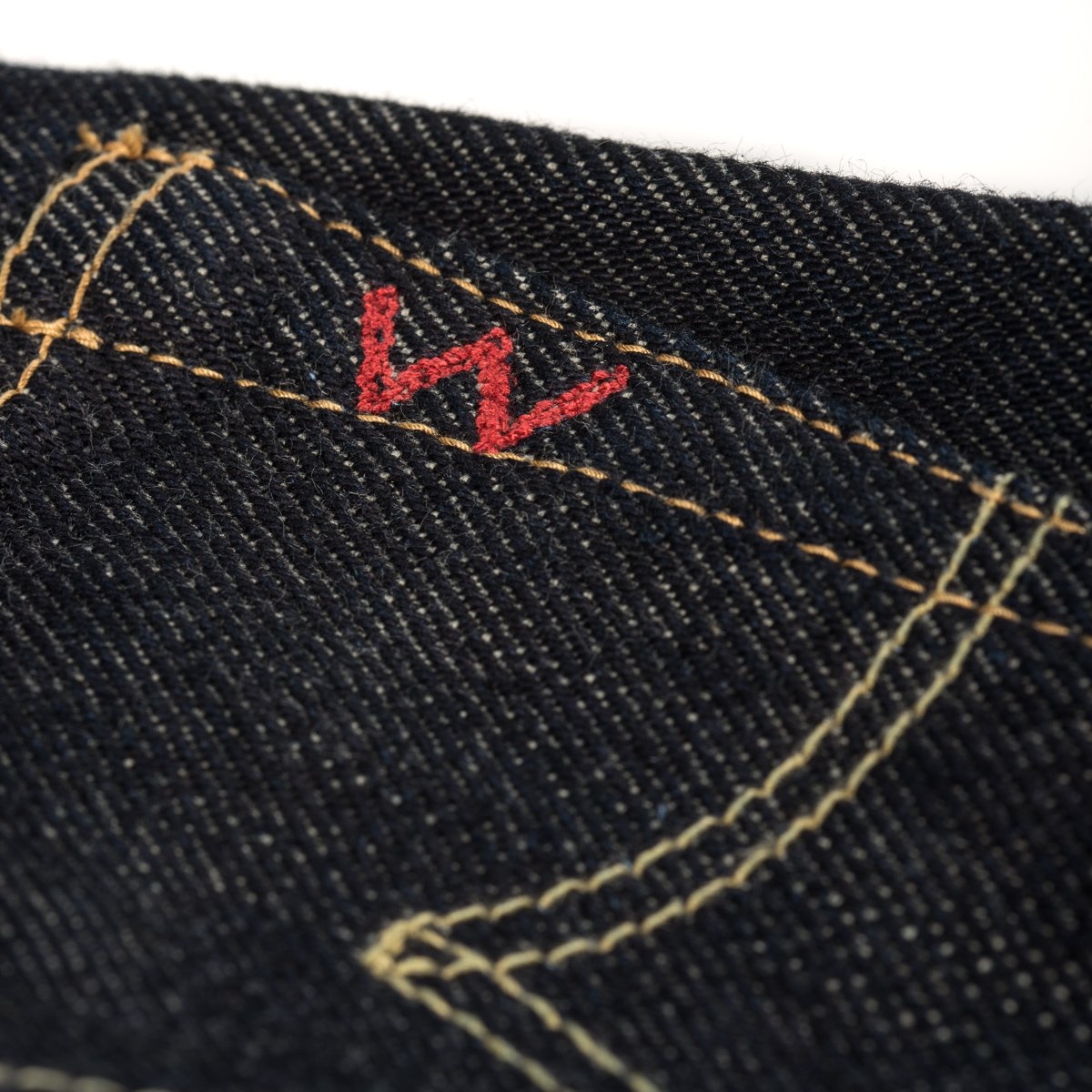 IH-634S 21oz Selvedge Denim Straight Cut Jeans - Indigo - 12