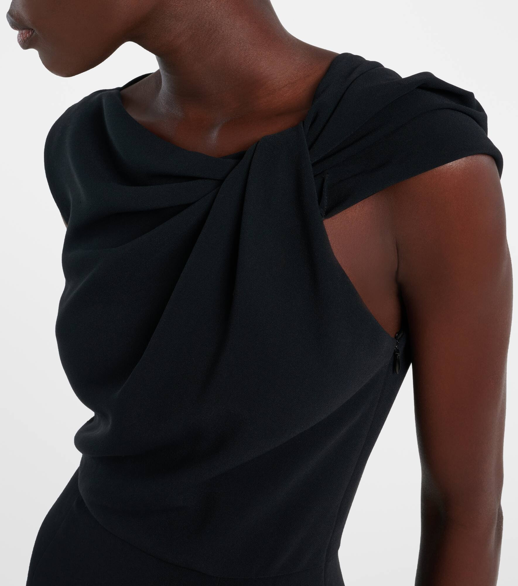 Draped cocktail dress - 4