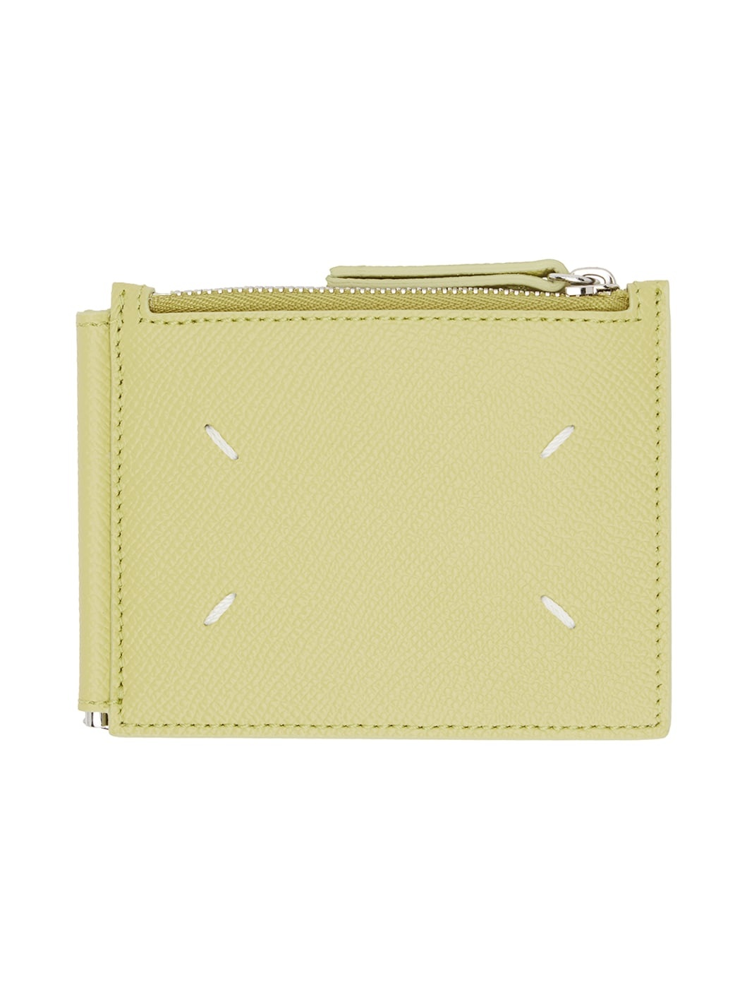 Yellow Four Stitches Wallet - 2