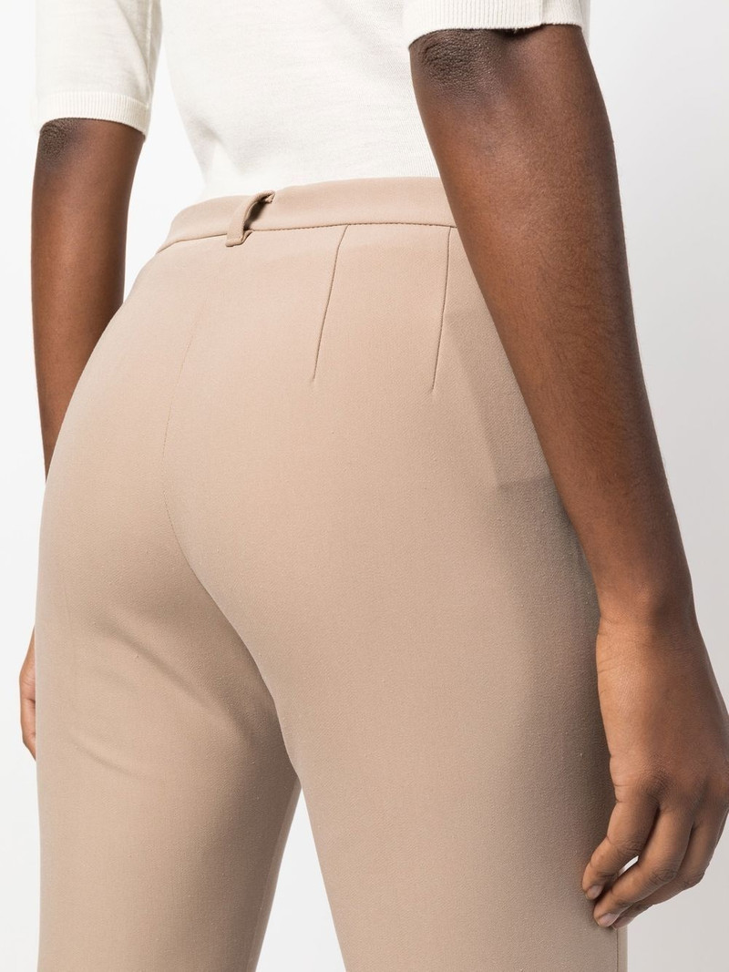 cropped straight-leg trousers 5