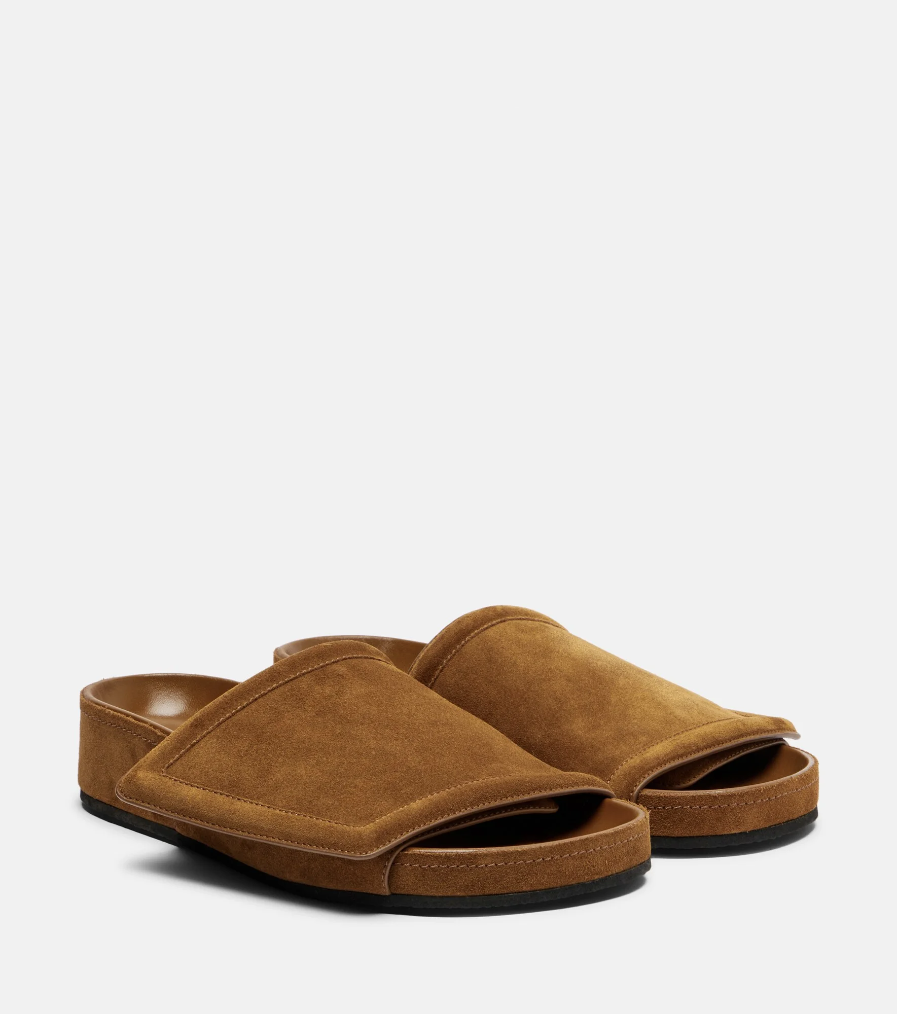 Suede slides - 1