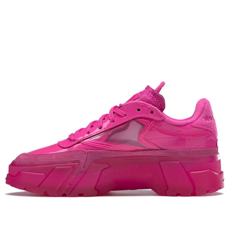 (WMNS) Reebok Cardi B x Club C 'Dynamic Pink' H01011 - 1