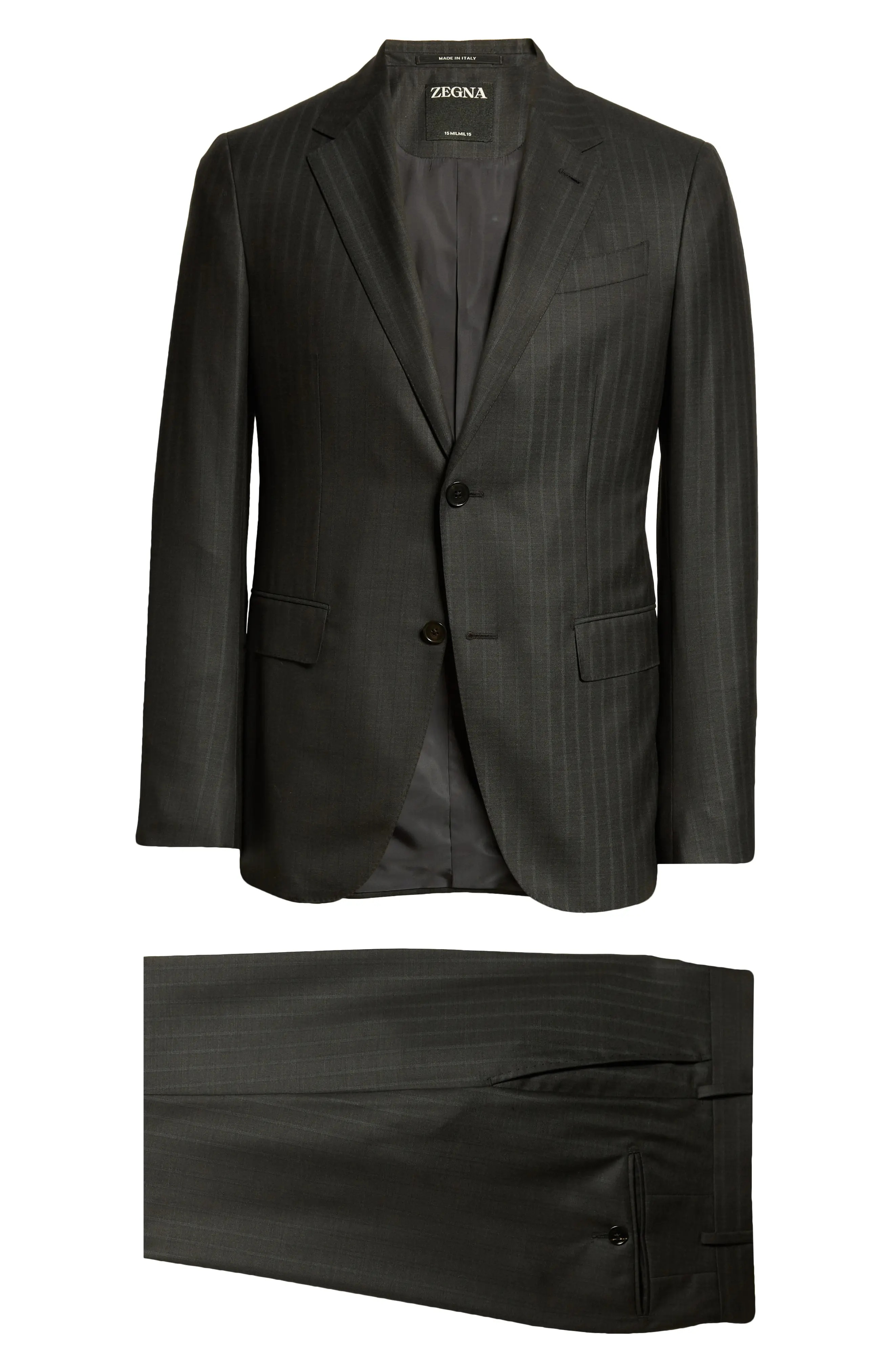 15Milmil15 Stripe Wool Suit - 1
