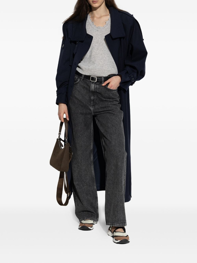 SAMSØE SAMSØE studded denim jeans outlook