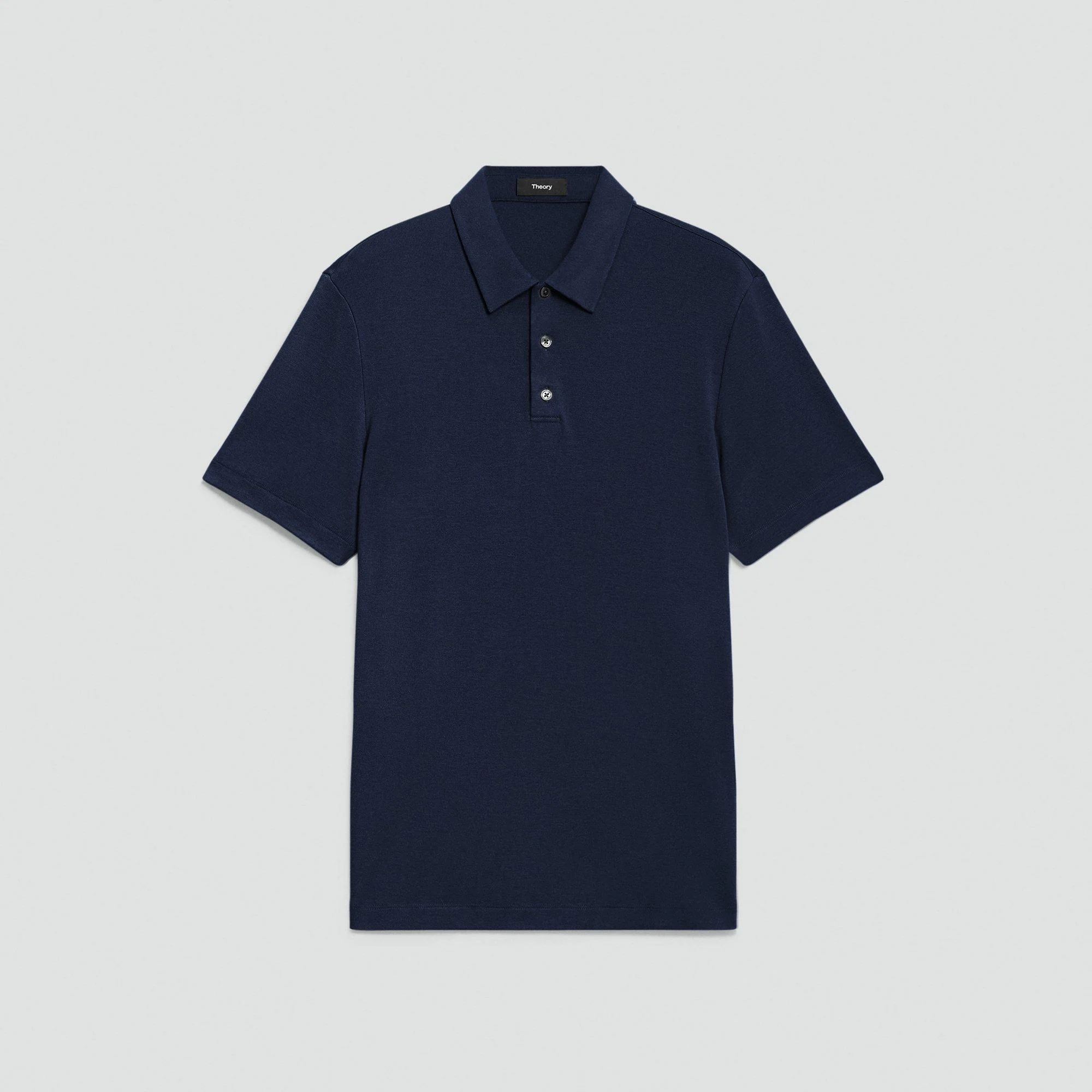 Bron Polo Shirt in Anemone Modal Jersey - 1