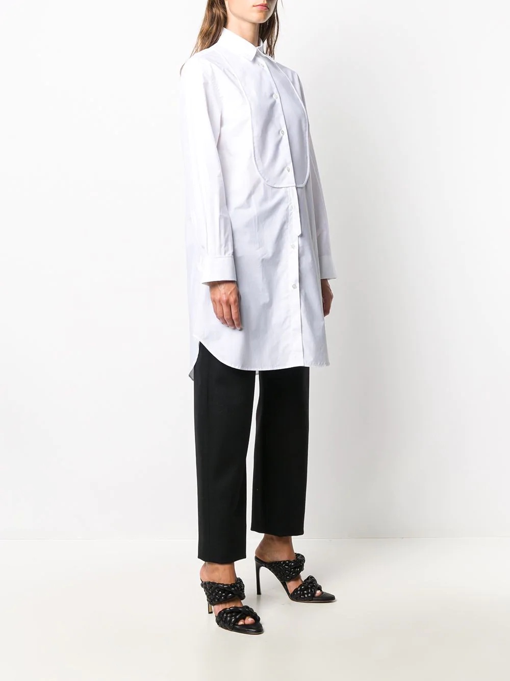 bib shirt dress - 3