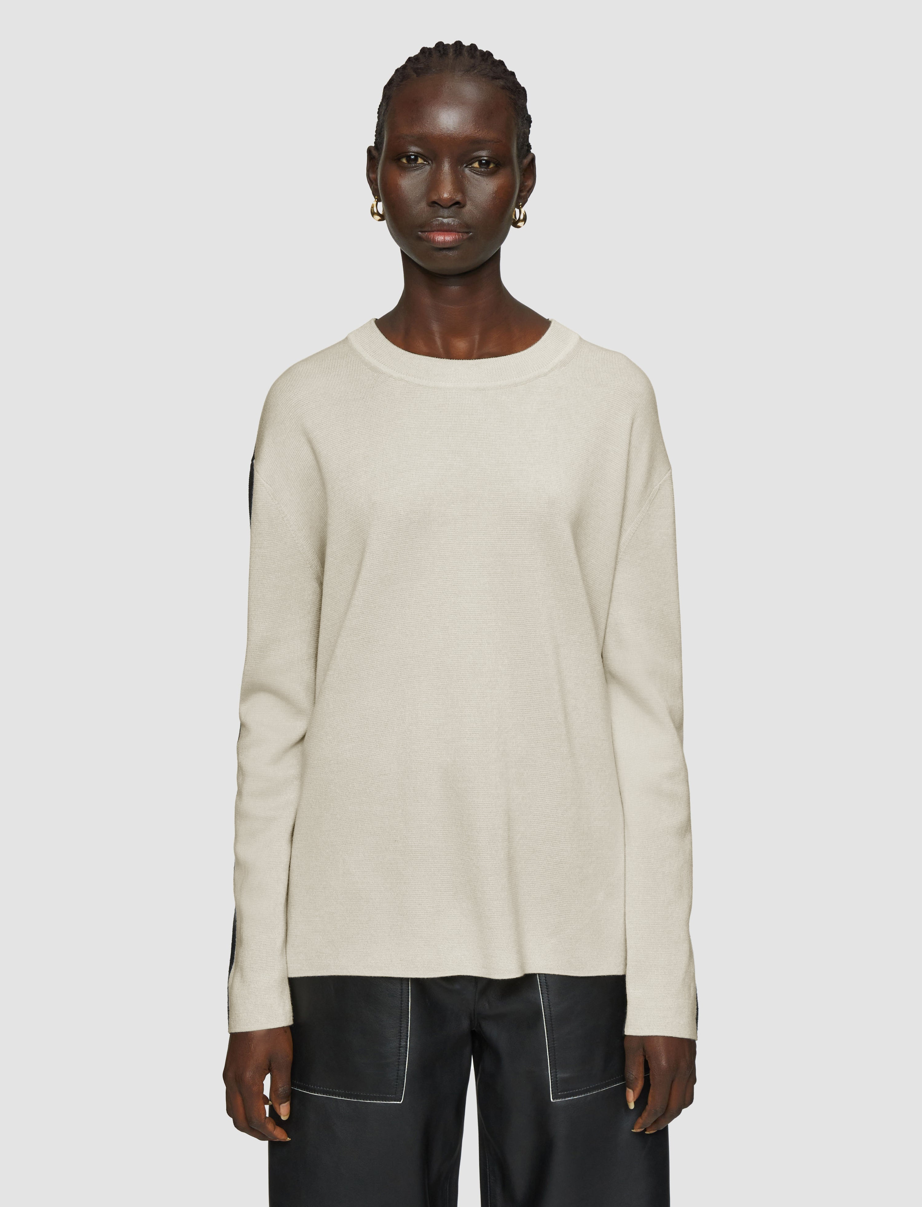 Bi-Colour Knit Jumper - 3
