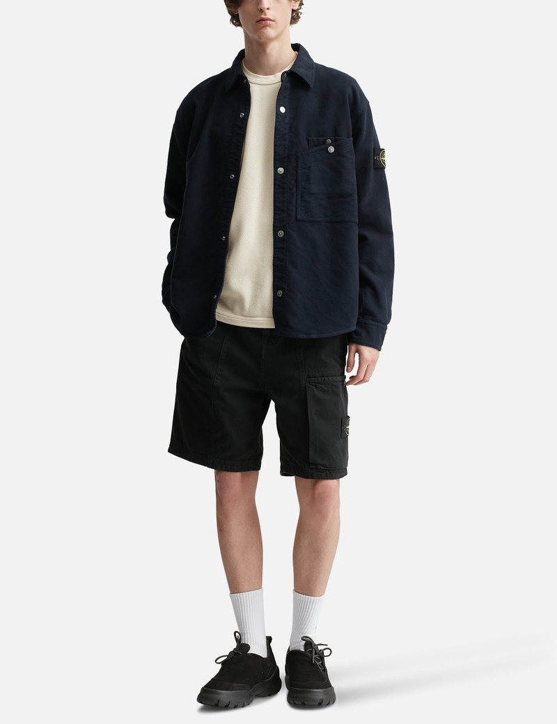 Stone Island MESH STITCH ORGANIC COTTON FLEECE outlook