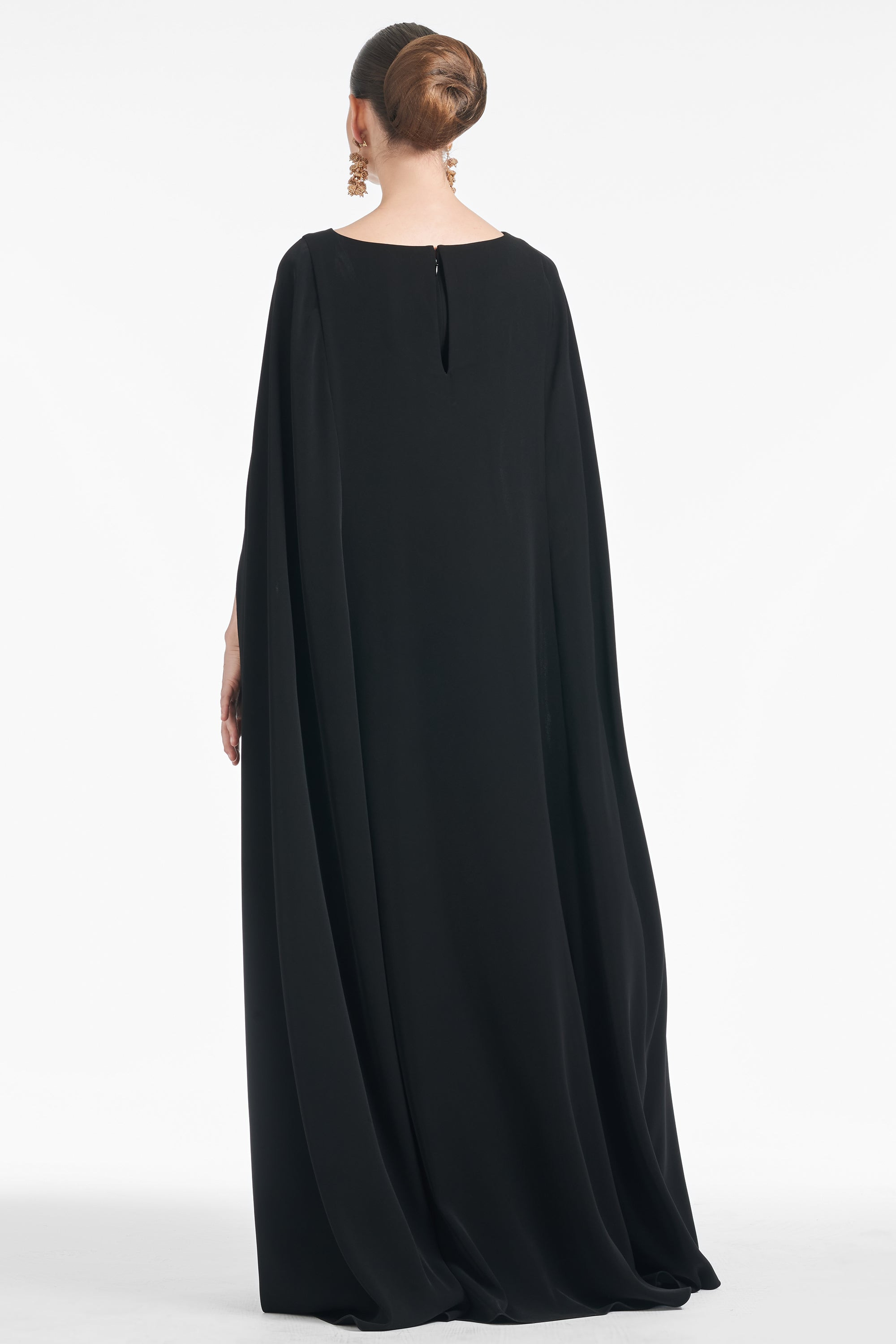 Vittoria Gown - Black - 5