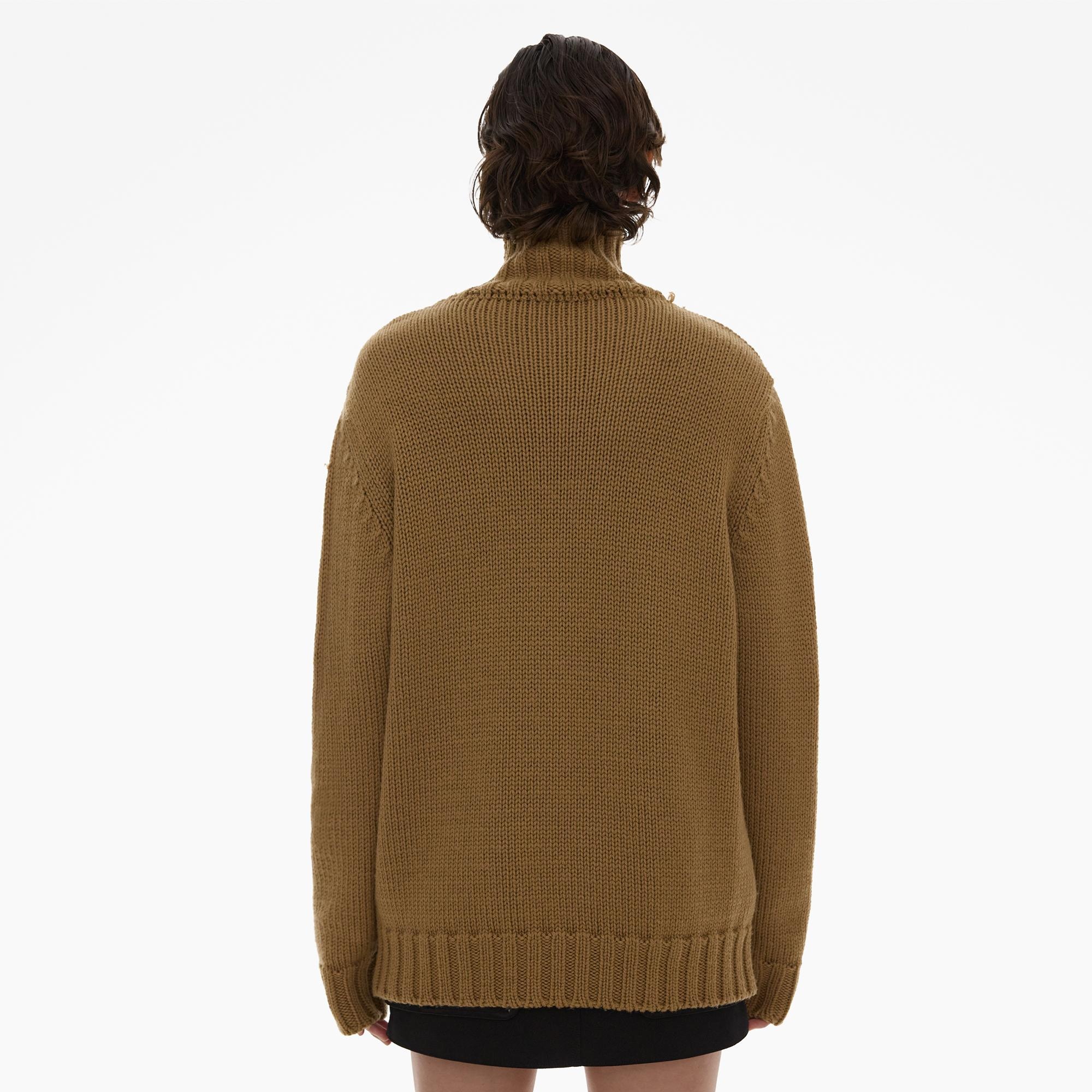 ARCHIVAL WOOL-BLEND TURTLENECK - 4