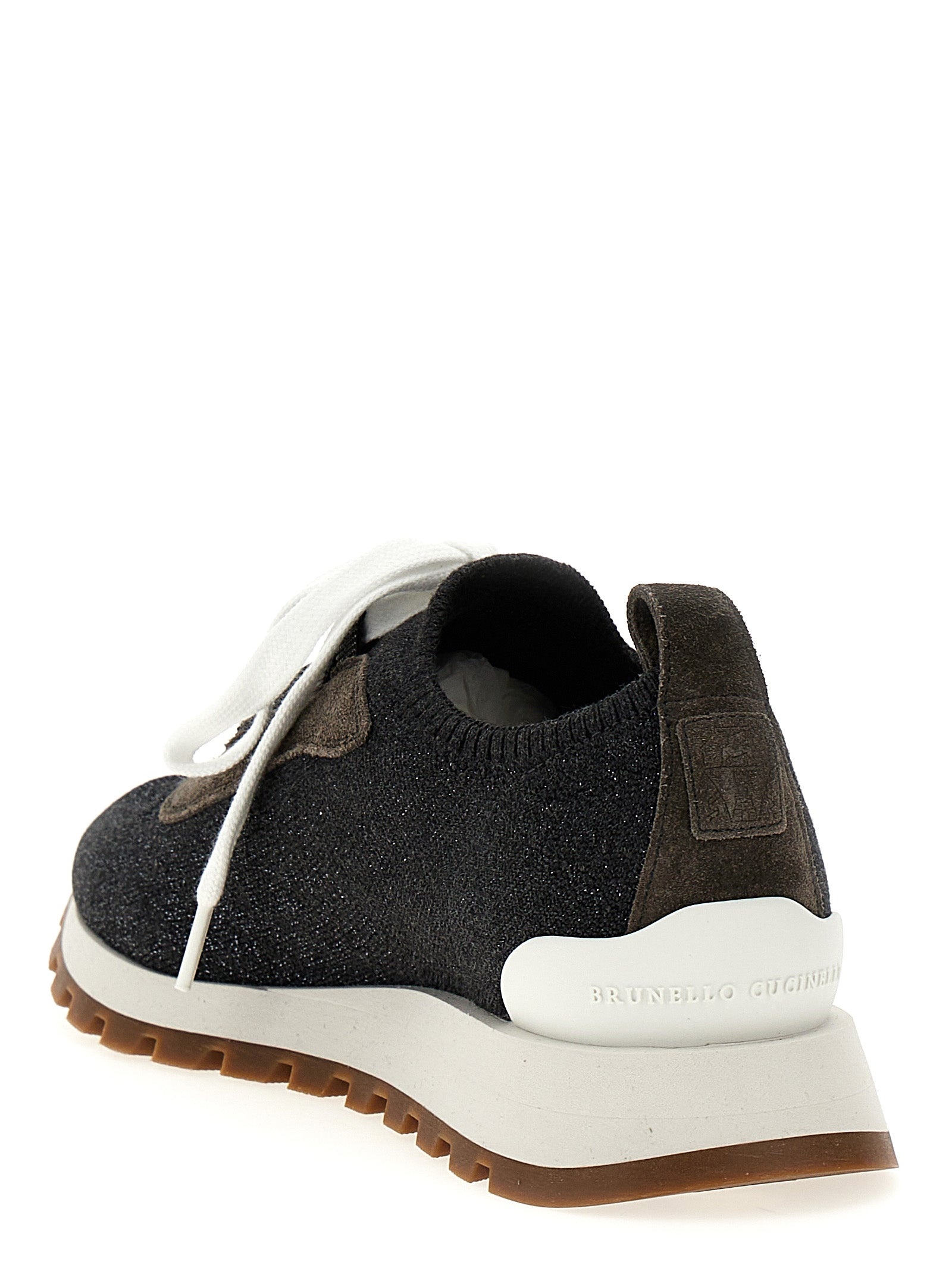 Lurex Sneakers Gray - 3