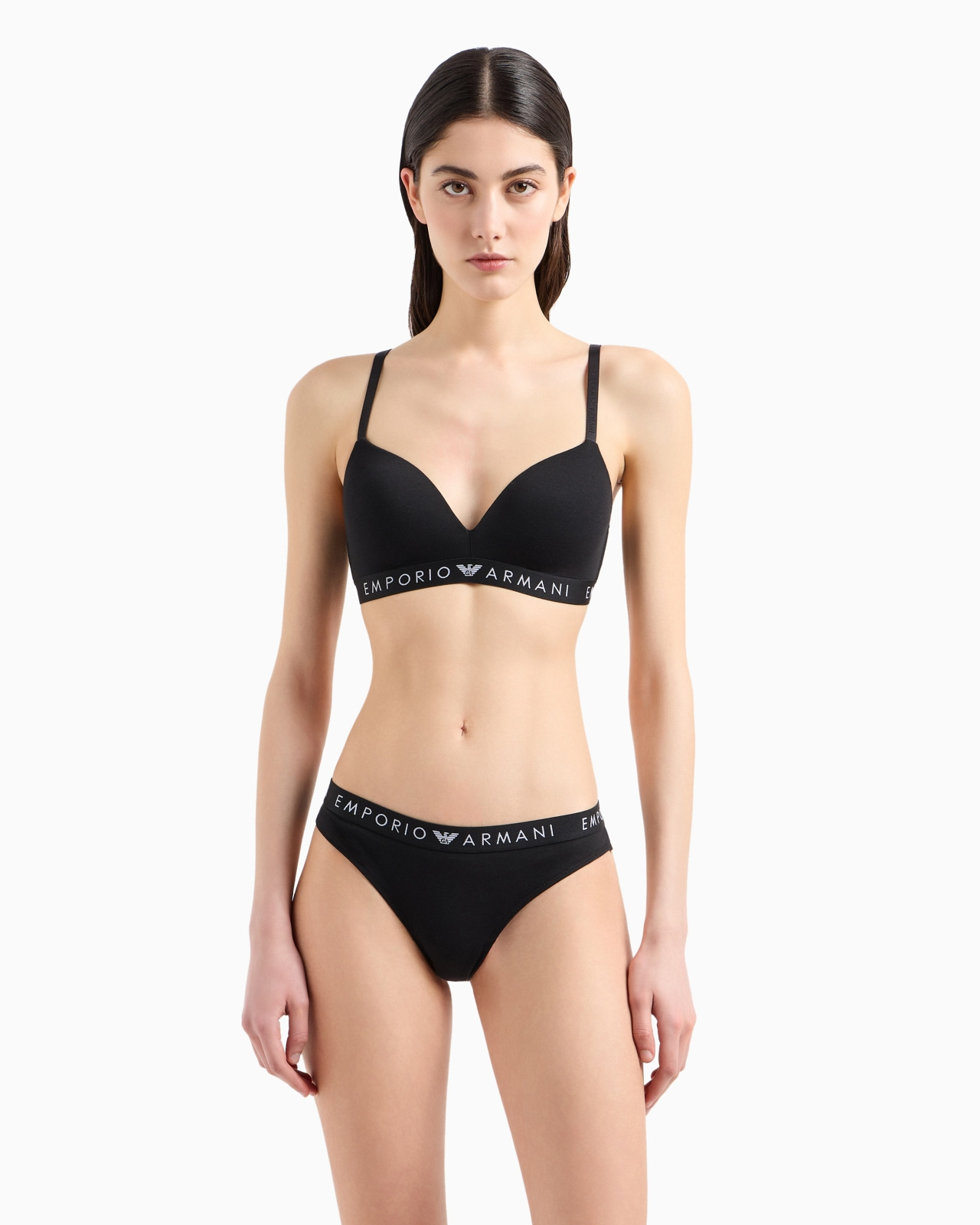 Two-pack of ASV Iconic organic-cotton Brazilian briefs with logo waistband - 2