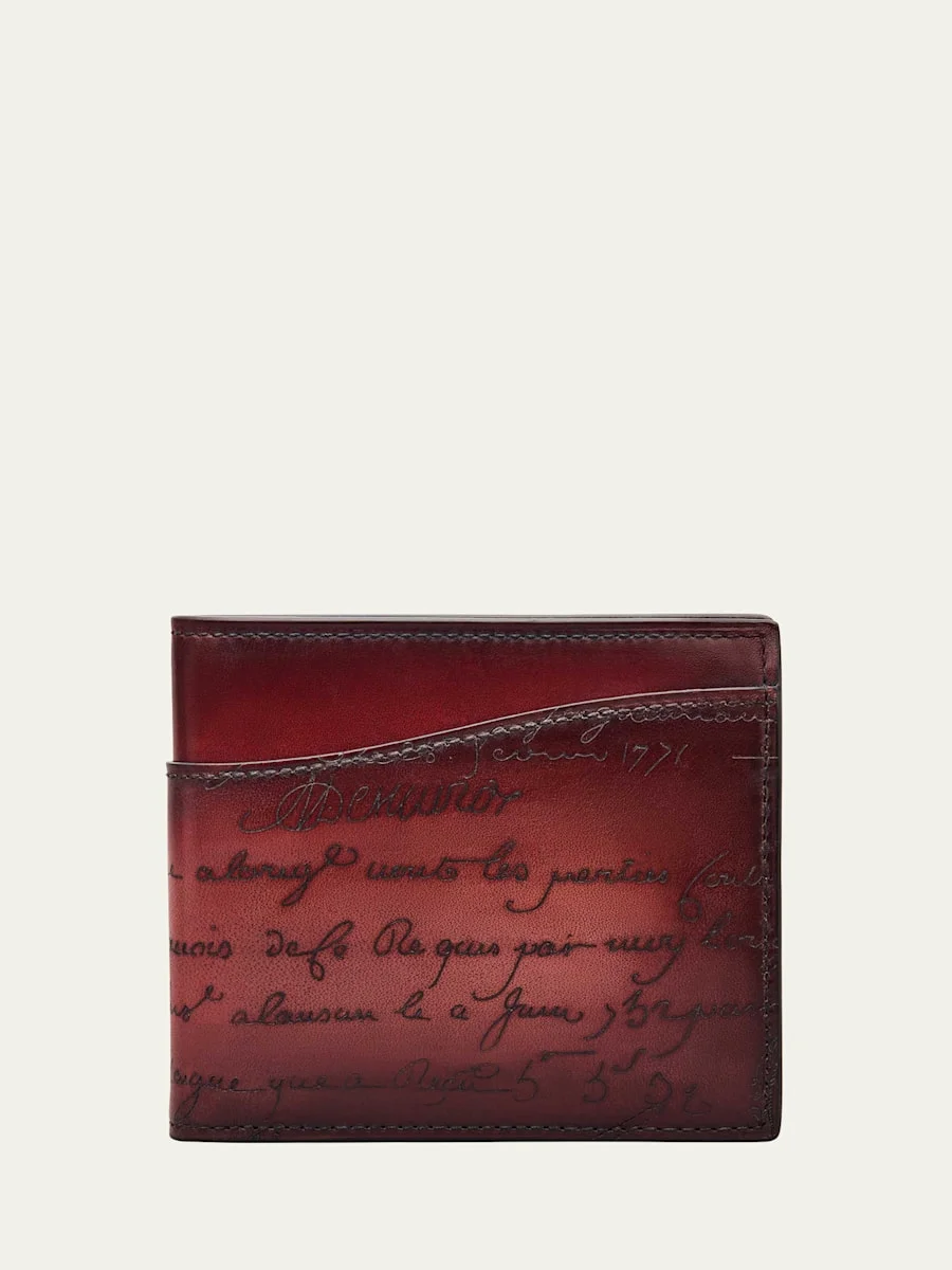 Men's Makore Gradiant Scritto Venezia Leather Wallet - 1