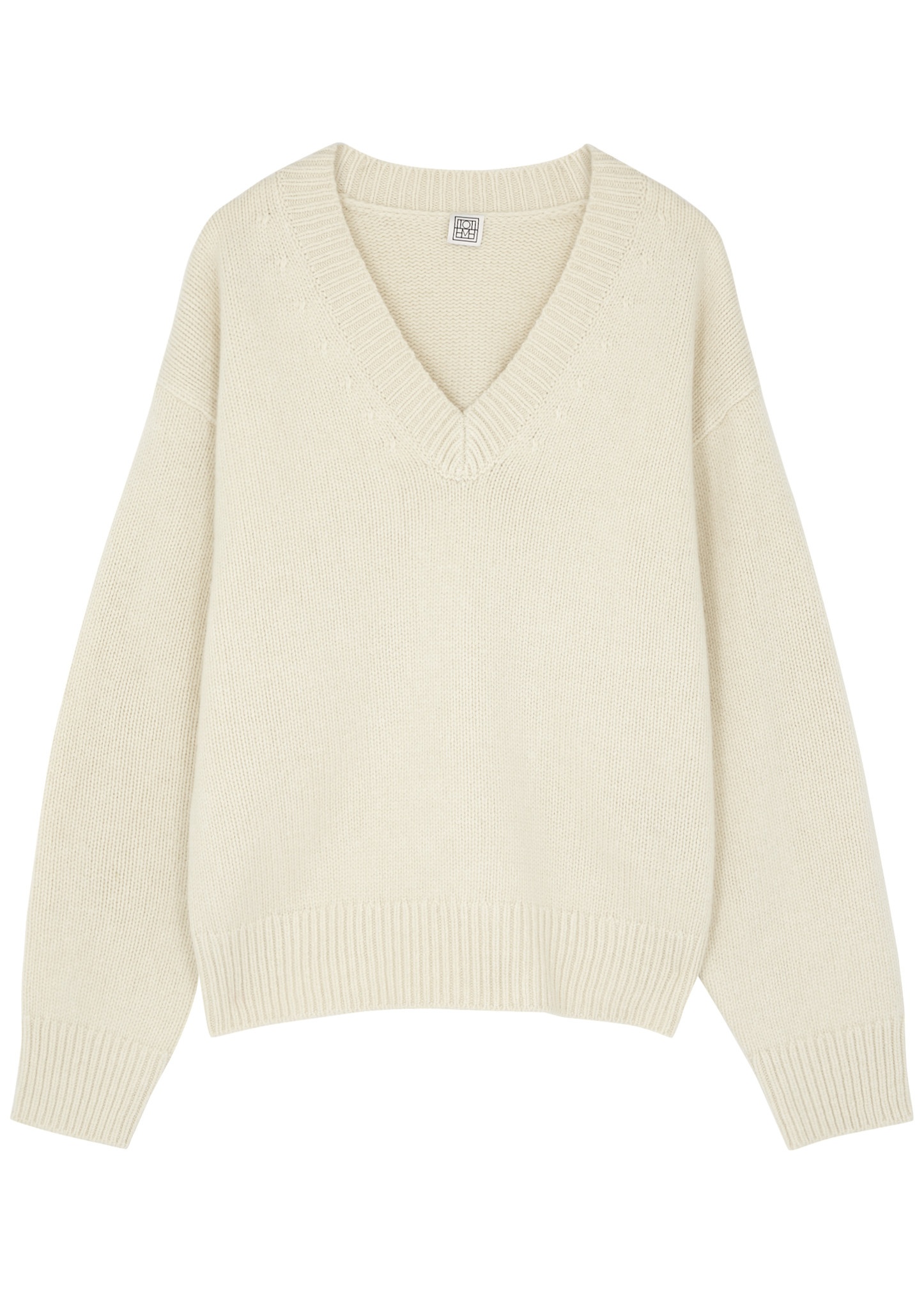 Wool and cashmere-blend jumper - 1